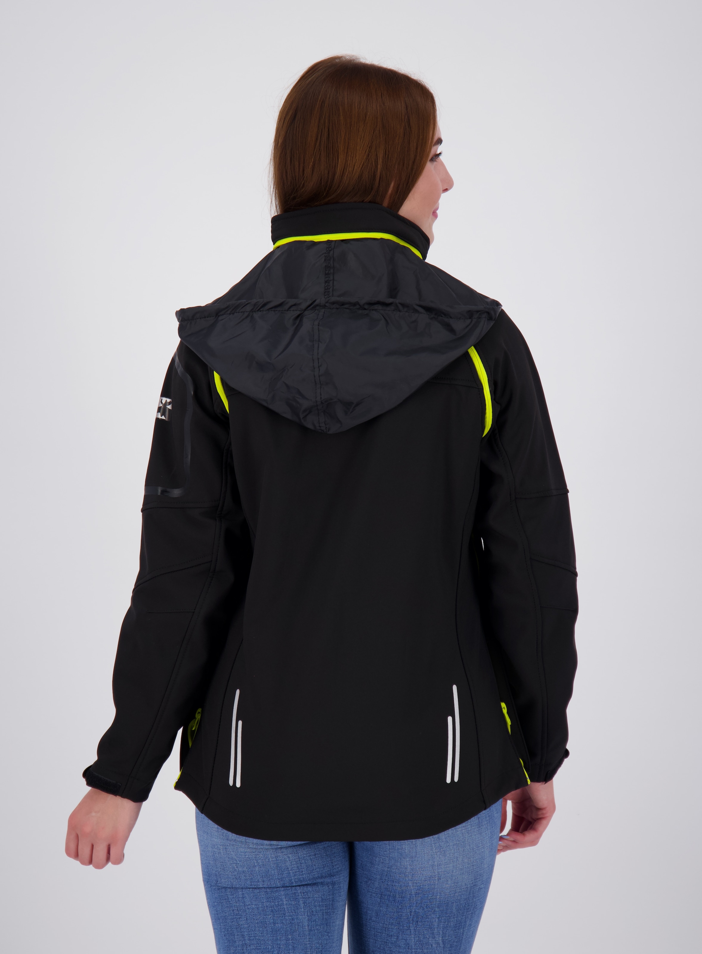 DEPROC Active Softshelljacke »STANLEY PEAK WOMEN«, abtrennbare Ärmel