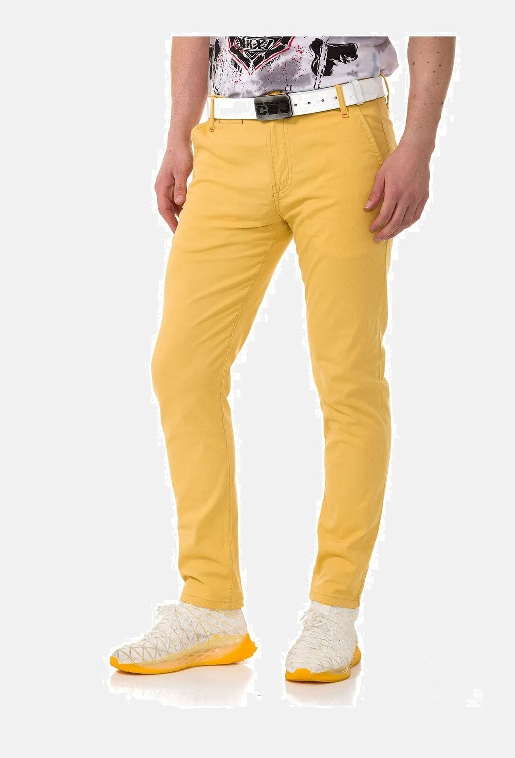 Cipo & Baxx Stoffhose »Cipo & Baxx Hose«  im modischen Slim Fit-Schnitt, CD842