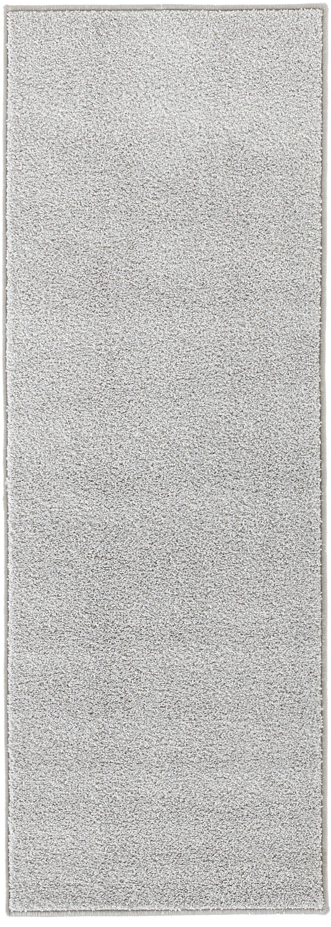 HANSE Home Teppich »Pure 100 Kurzflor«, rechteckig, 13 mm Höhe, Kurzflor, uni, umkettelt, Läufer, Wohnzimmer, Kinderzimmer, Flur