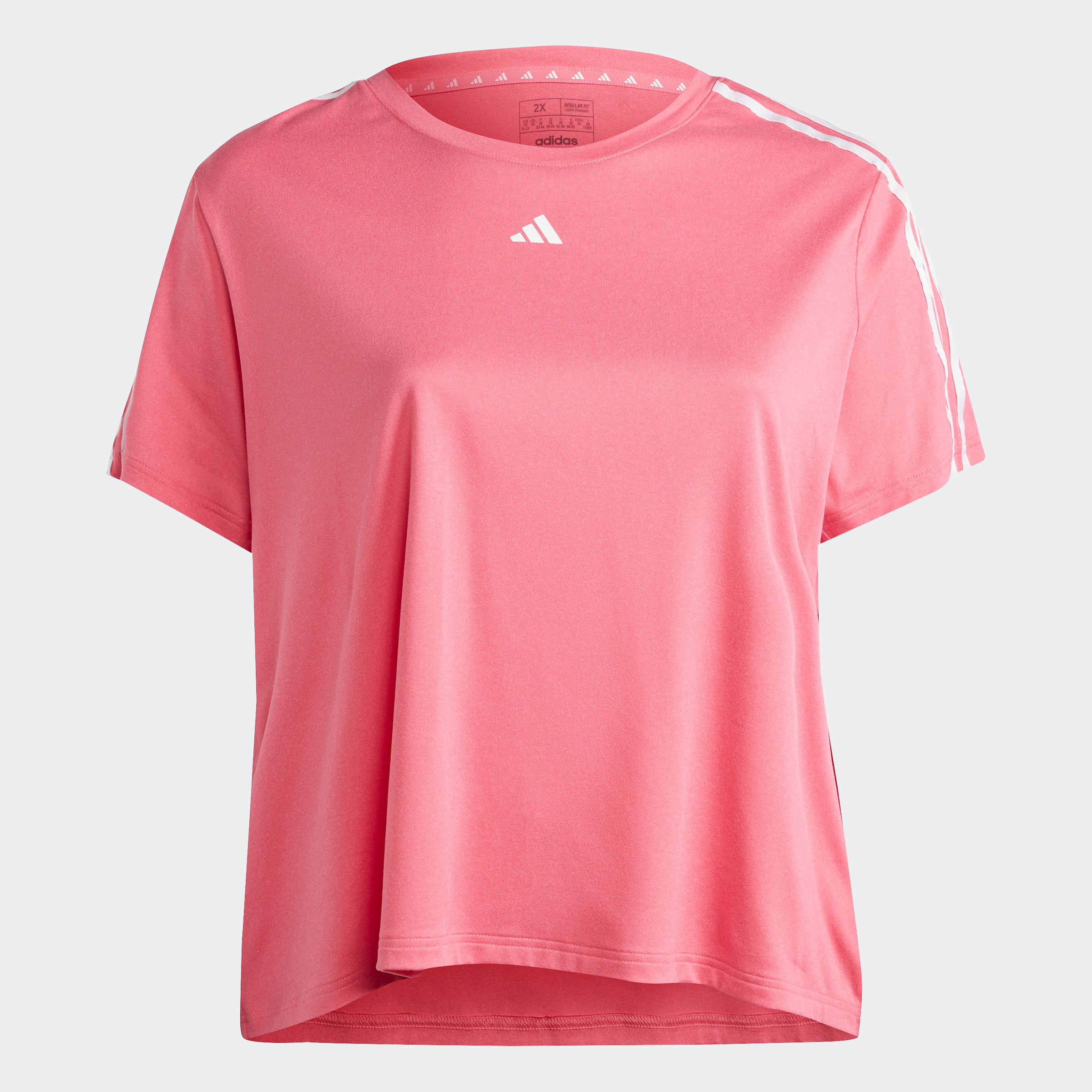 adidas Performance T-Shirt »AEROREADY TRAIN ESSENTIALS 3-STREIFEN – GROSSE  GRÖSSEN« bei ♕ | Sport-T-Shirts