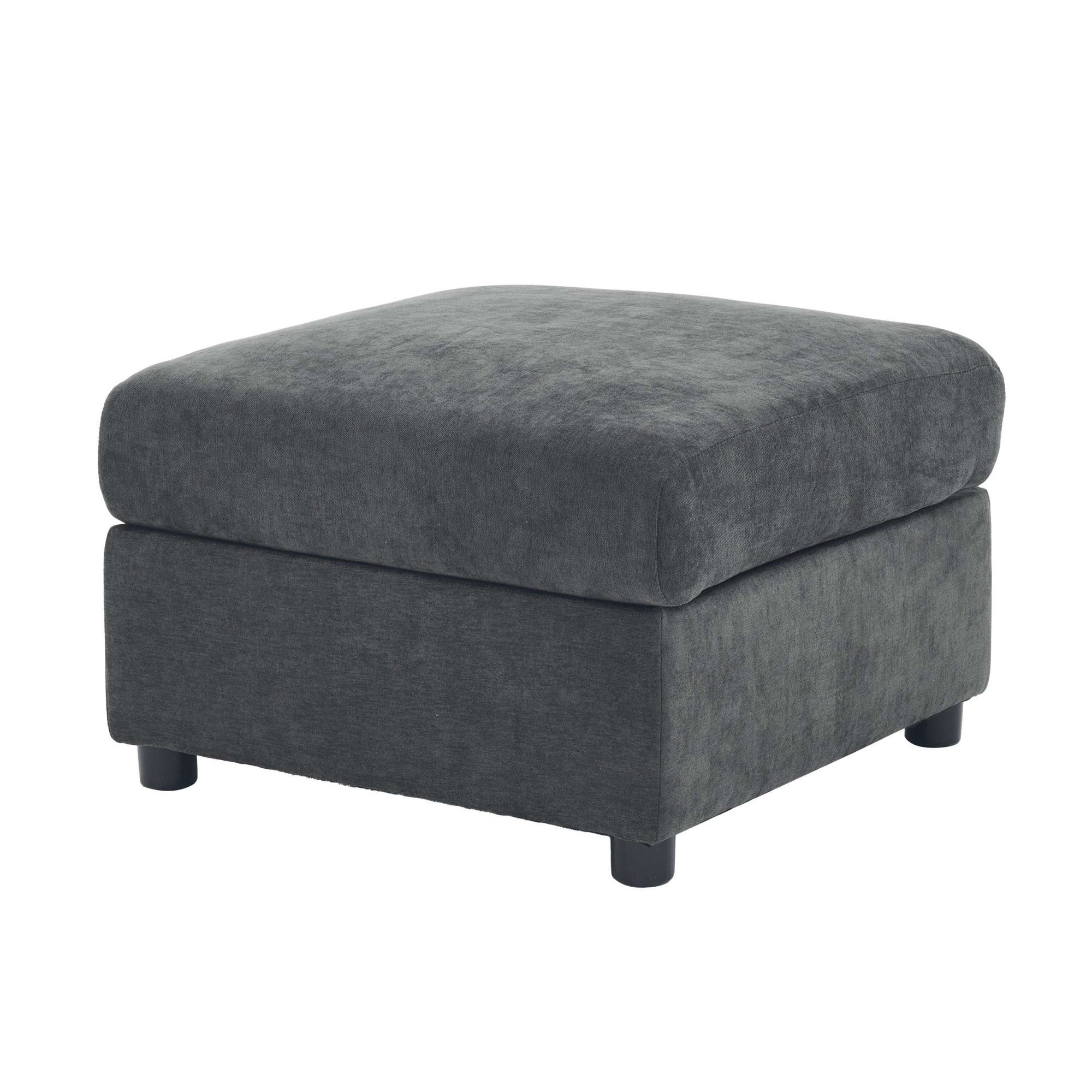 Dorel Home Polsterhocker »STILHUS Sitzhocker passend zur Serie, Breite 65 cm, Chenille-Bezug« als Modul oder separat verwendbar - individuell kombinierbar