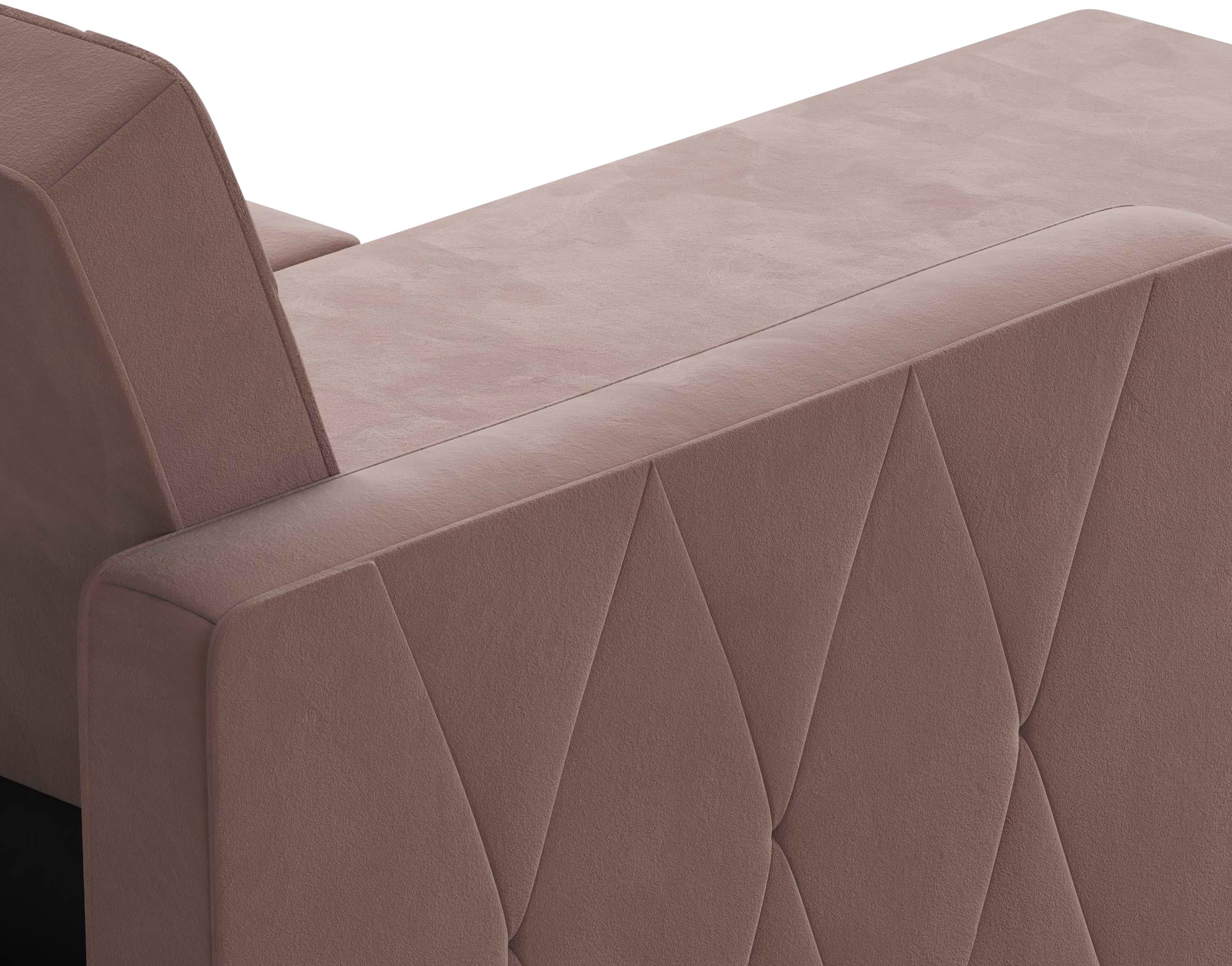 CosmoLiving by Cosmopolitan Ecksofa »Liberty, L-Form,« mit Schlafffunktion, Recamiere beidseitig montierbar, Sitzhöhe 43 cm