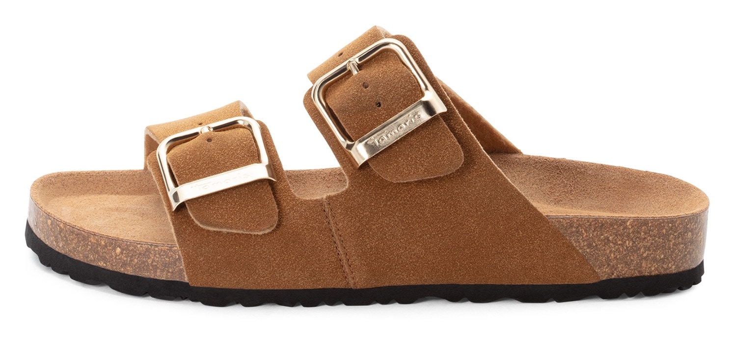 Tamaris Pantolette  Sommerschuh, Schlappen mit gepolstertem Fußbett