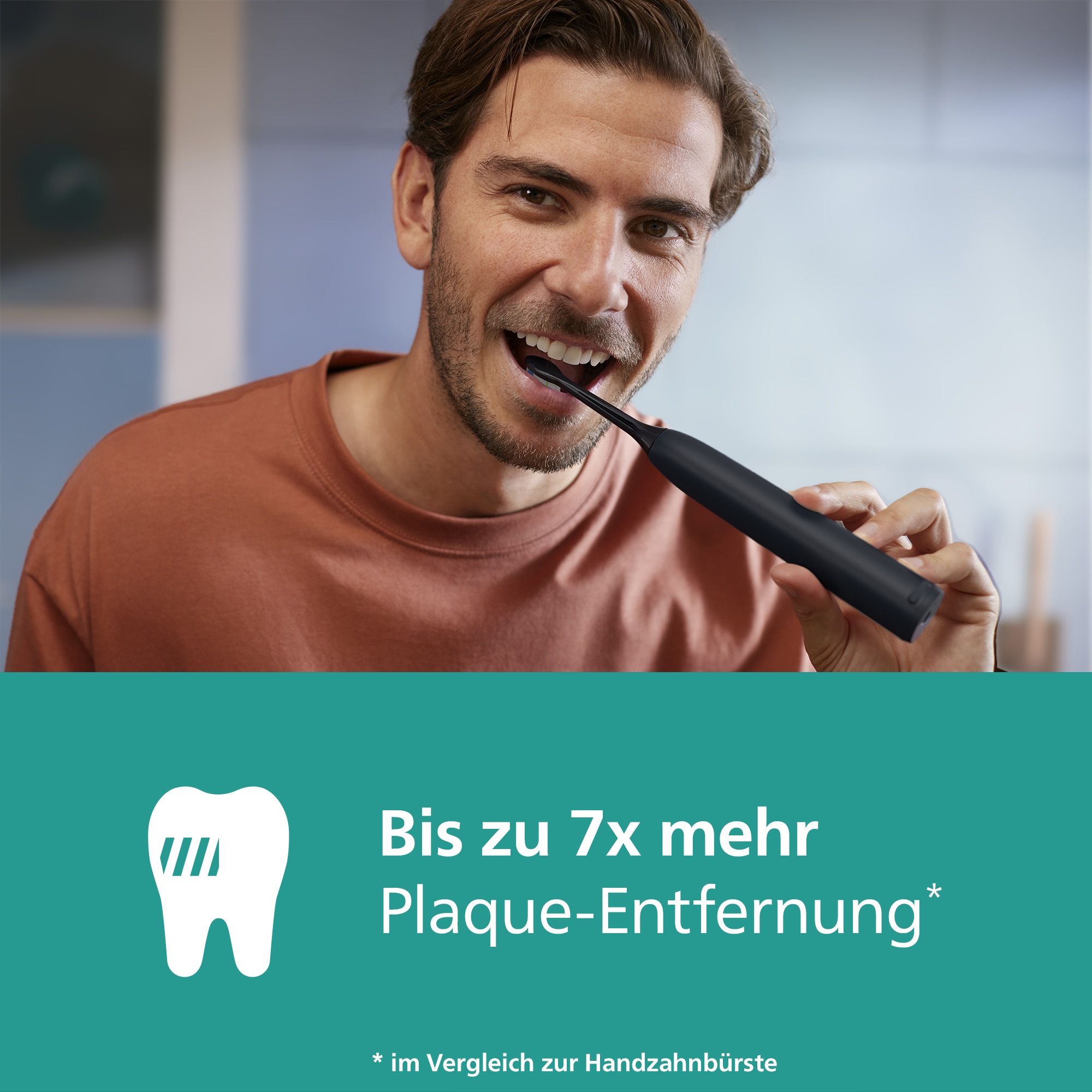 Philips Sonicare Elektrische Zahnbürste »Series 5300 HX7109/01«, 1 St. Aufsteckbürsten, mit Andruckkontrolle, 2 Intensitätsstufen, inkl. Ladegerät