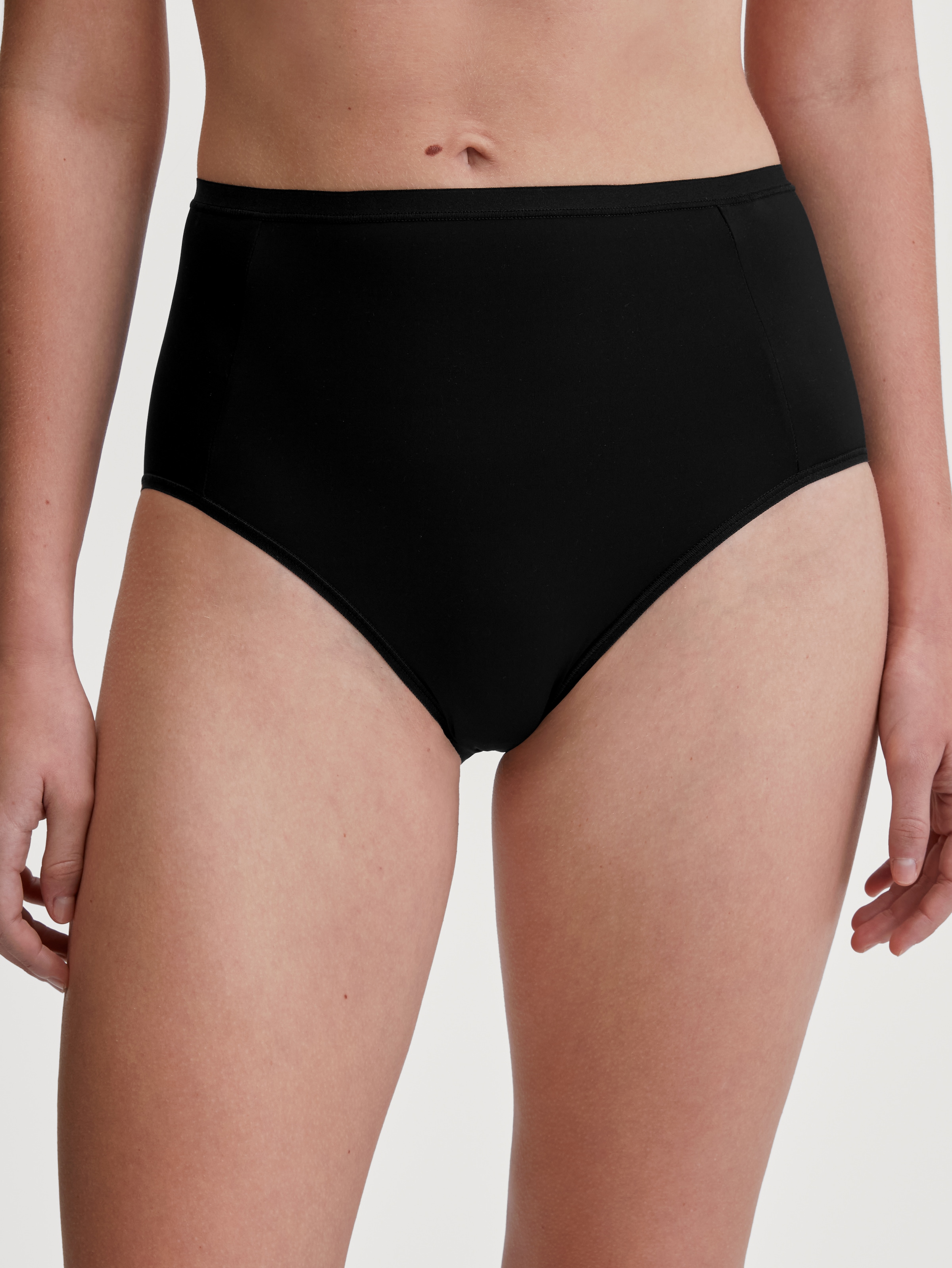 CALIDA High-Waist-Slip »Sleek Skin« elastischer Bund, hoher Schnitt, Single Jersey