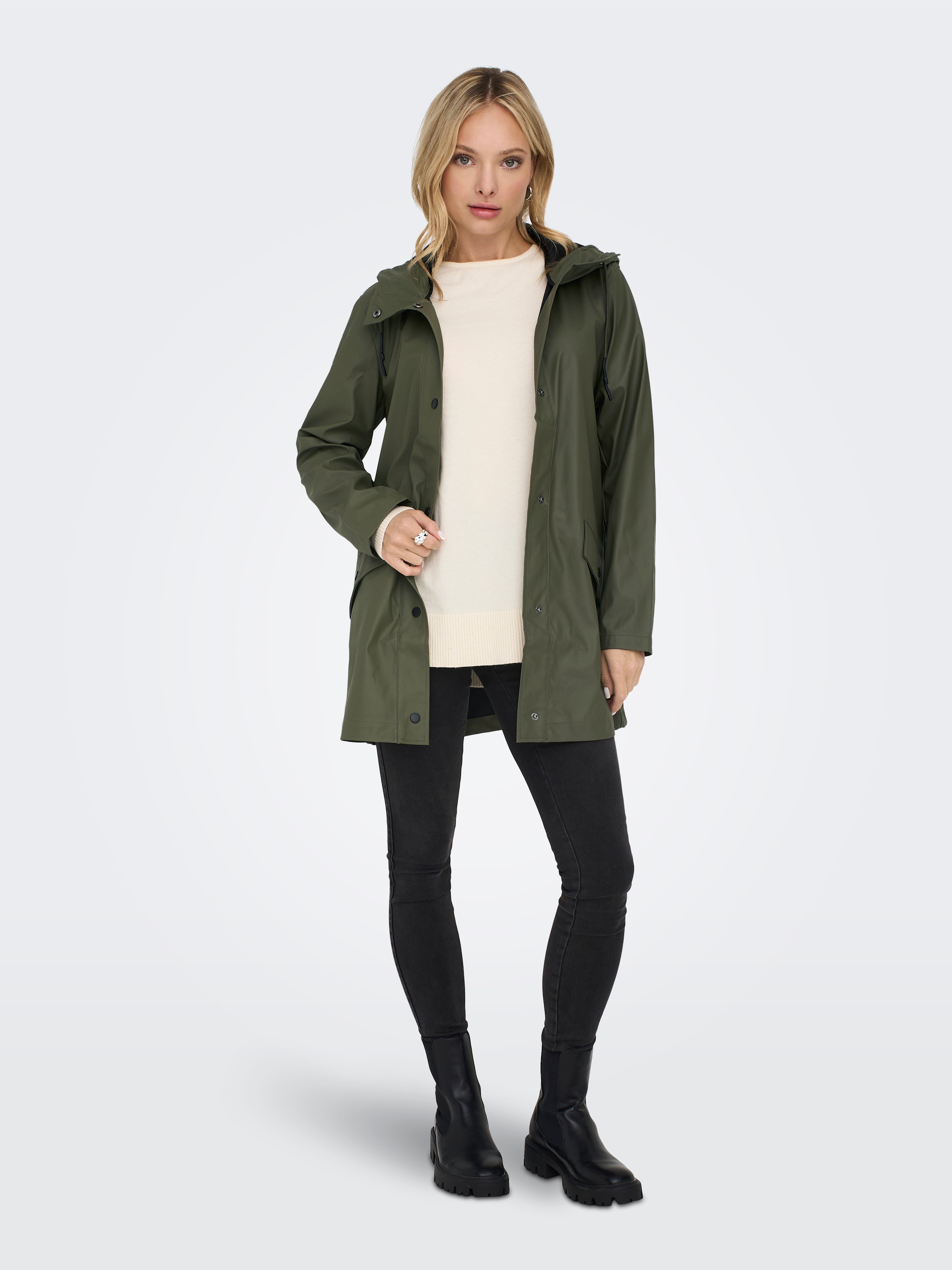ONLY Kurzmantel »ONLELISA RAINCOAT OTW NOOS«