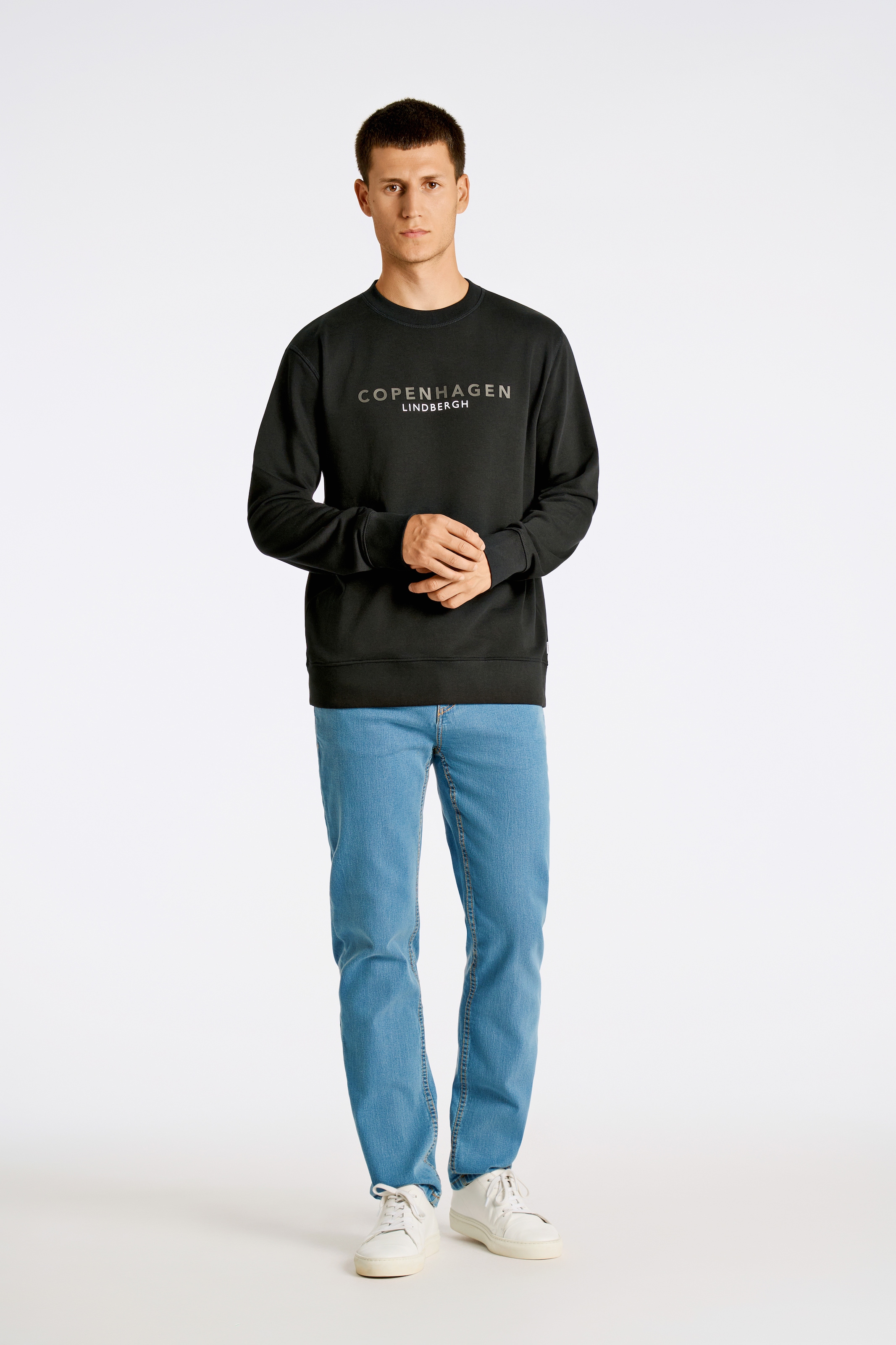 LINDBERGH Sweatshirt, mit Logoschriftzug
