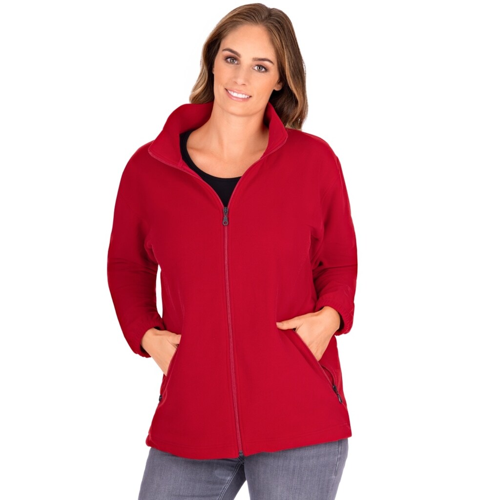 Trigema Fleecejacke »TRIGEMA Fleecejacke«, (1 St.)