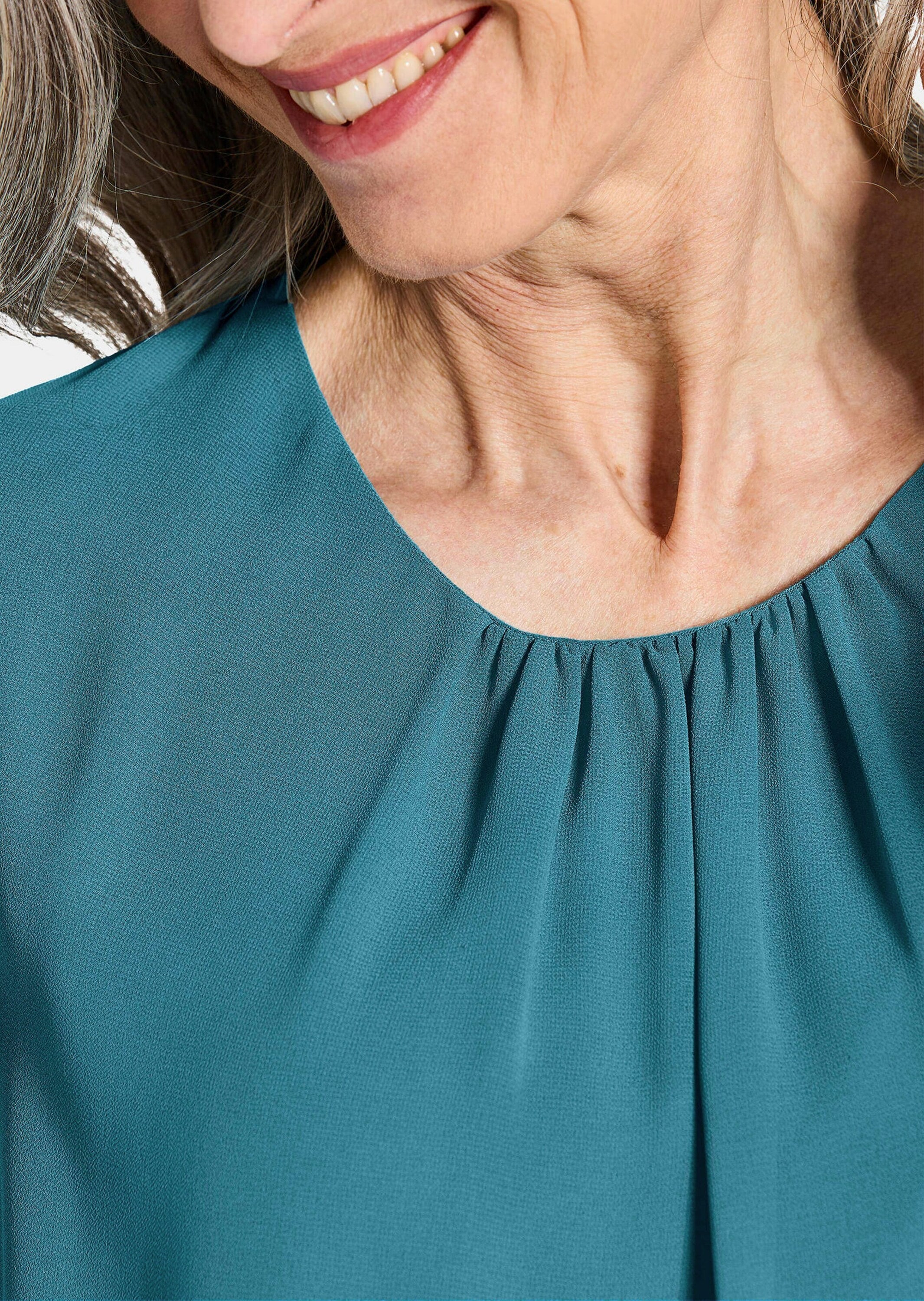 GOLDNER Klassische Bluse »Elegante Bluse aus Chiffon«