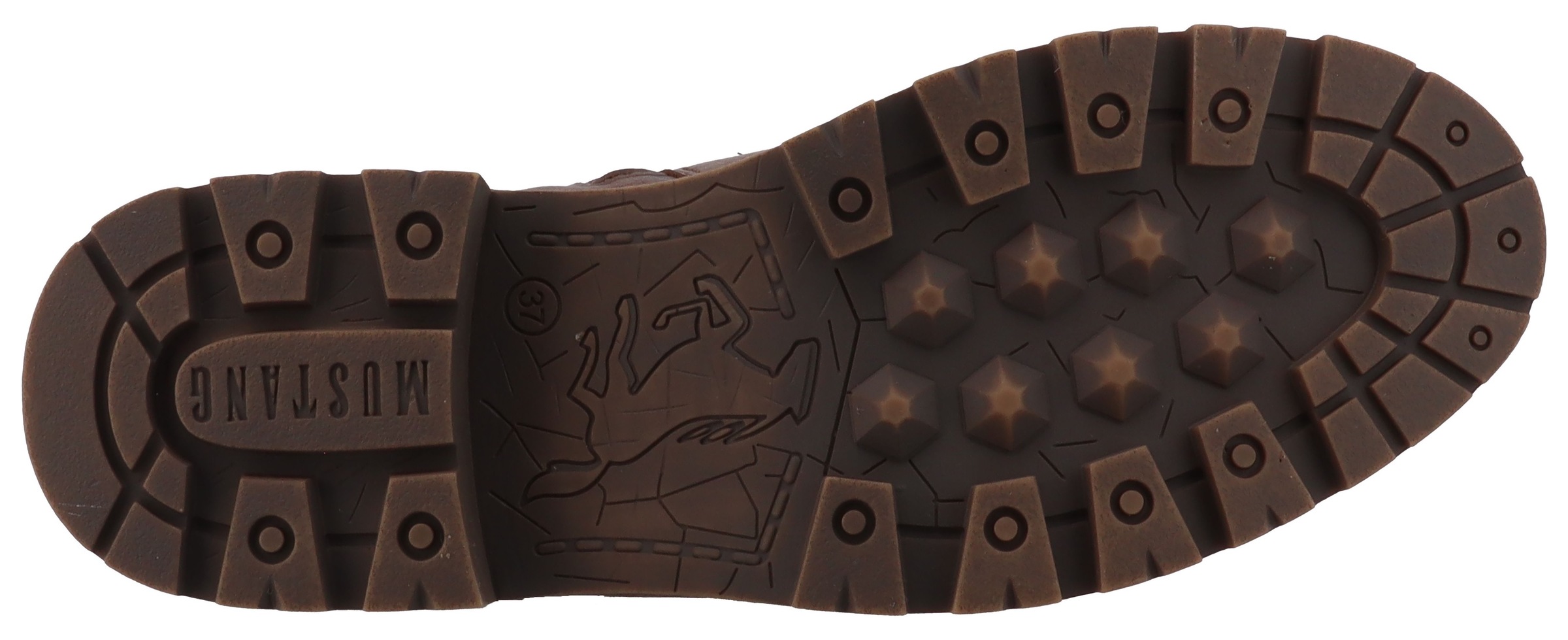 Mustang Shoes Winterstiefel »Darleen«  Schnürstiefel mit Reißverschluss