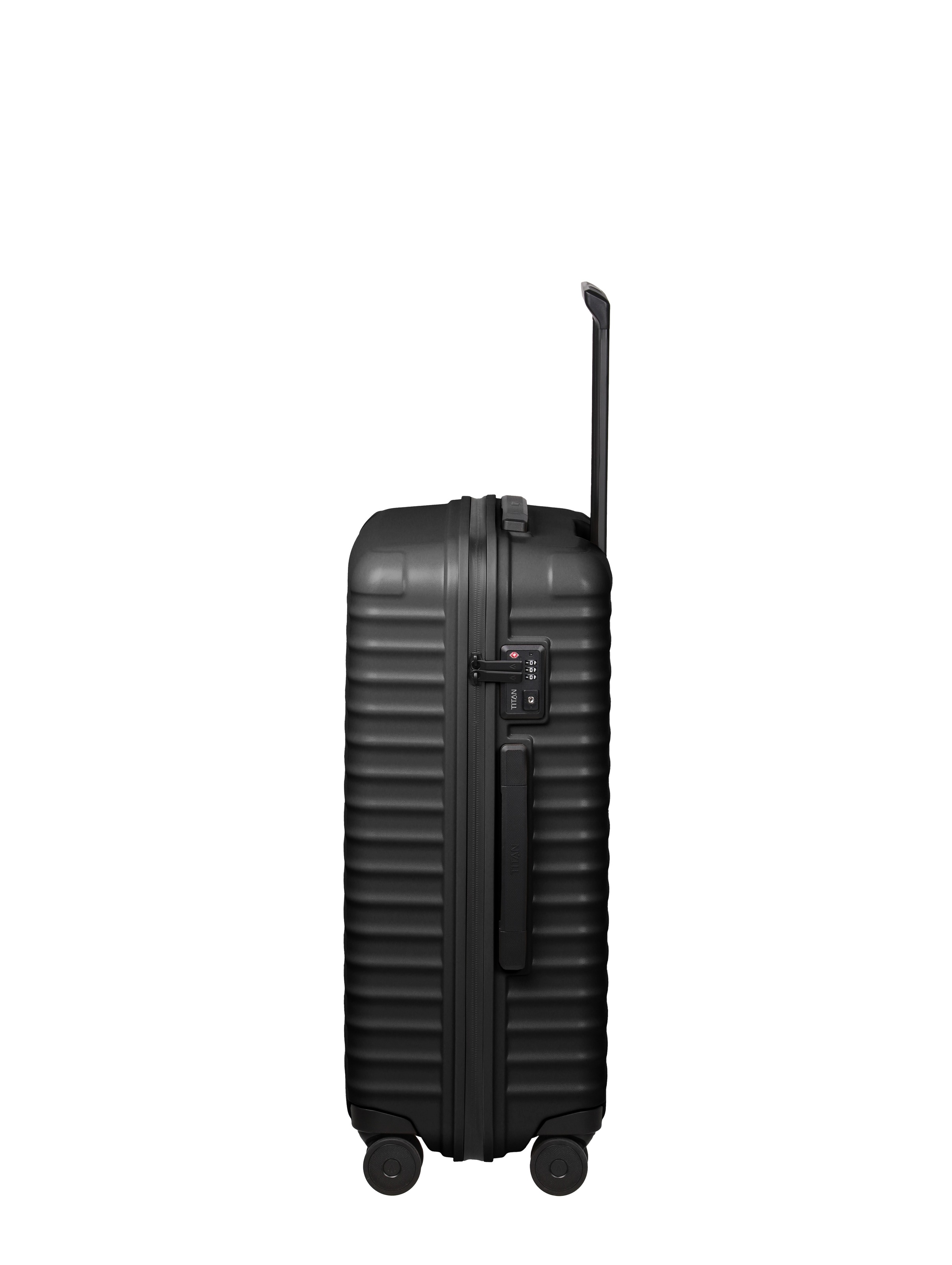 TITAN - Made in Germany Trolley »UPGRADE Koffer Hartschale« 80 l 4 Rollen mit kratzresistenter Oberfläche und cleverer Innenaufteilung