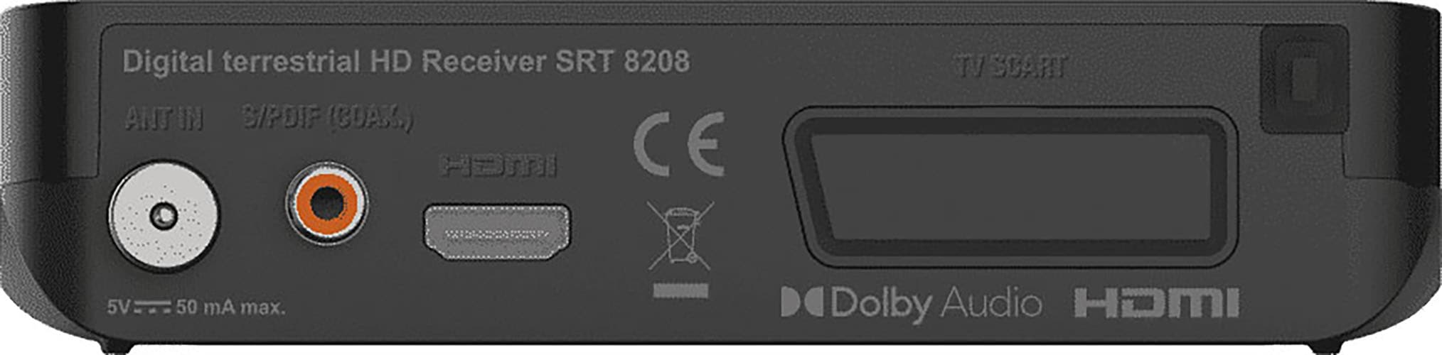 Strong Satellitenreceiver »SRT 8208«, (USB-Mediaplayer-Time-Shift-EPG (elektronische Programmzeitschrift)-Automatischer Sendersuchlauf-Kindersicherung)