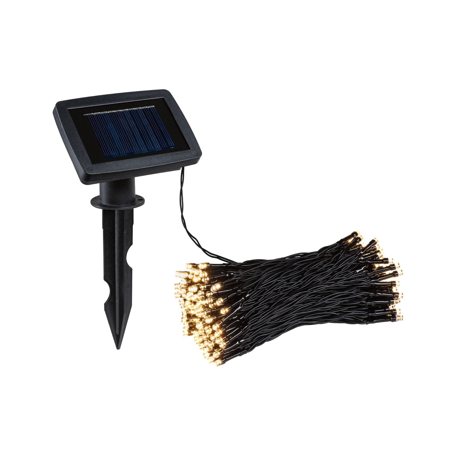 Solar Guirlande LED Aurinka IP44 3000K 200x6lm Noir