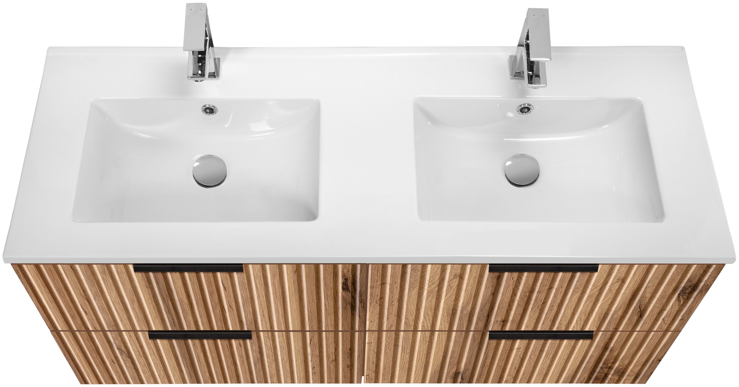 HELD MÖBEL Doppelwaschtisch »Trento«, Badmöbel in Breite 120 cm, 2  Doppel-Waschbecken zur Auswahl online kaufen | mit 3 Jahren XXL Garantie