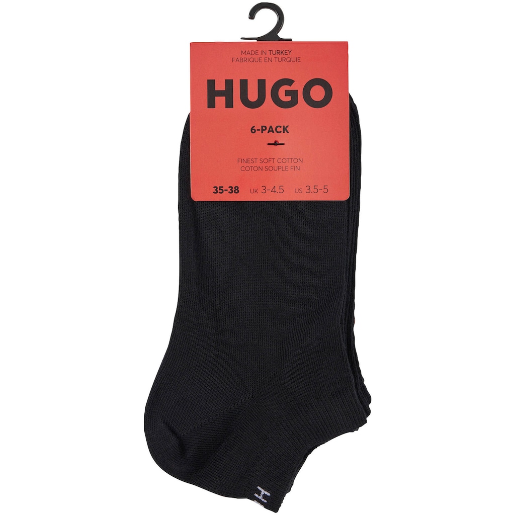 HUGO Underwear Sneakersocken »Socken 6P AS UNI CC W 10«, (6 Paar)