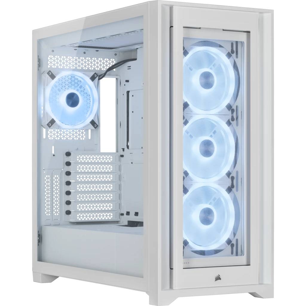 PC-Gehäuse »iCUE 5000X RGB QL Edition - True White«