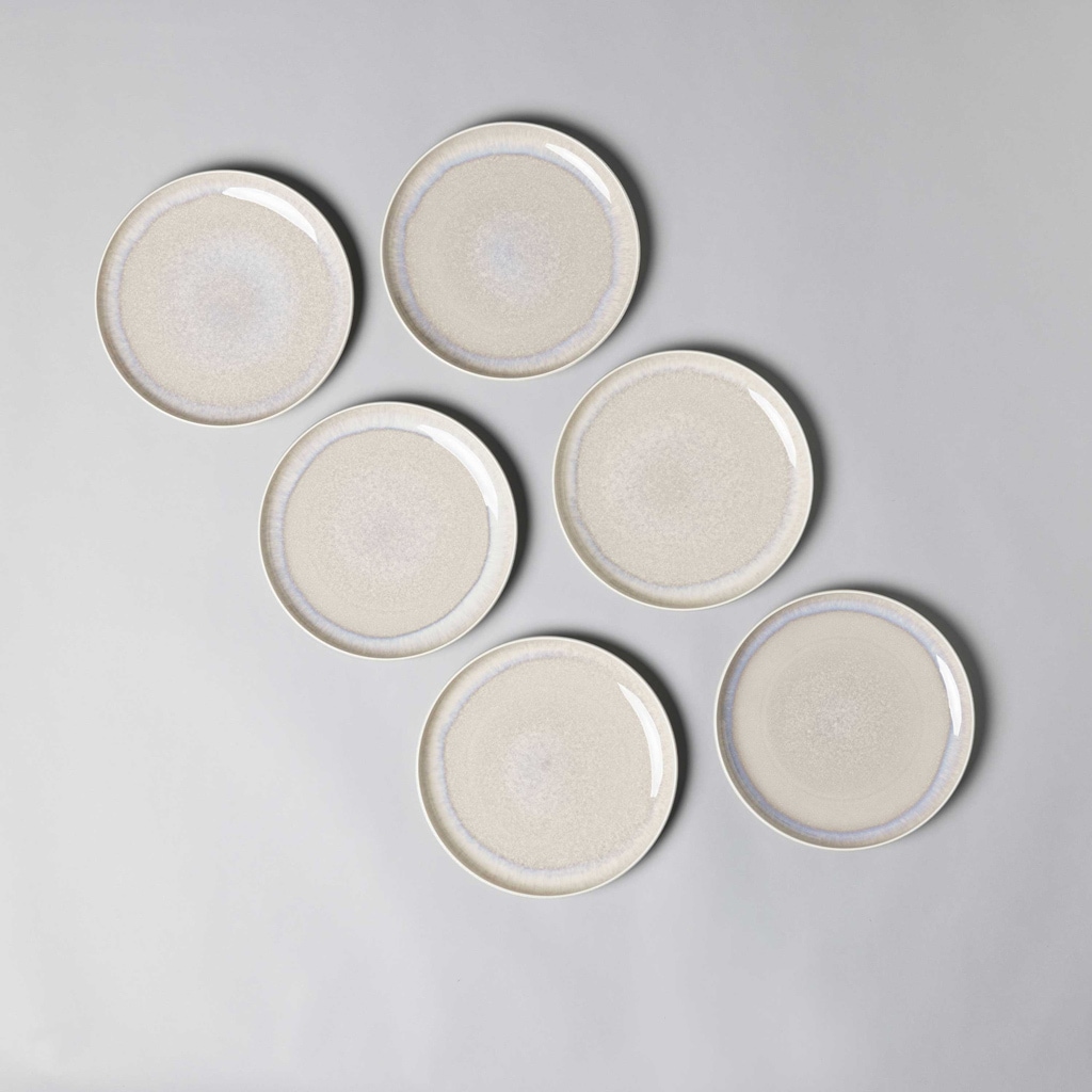 like. by Villeroy & Boch Speiseteller »Speiseteller Perlemor Sand ø 27,1 cm 6er Set beige«