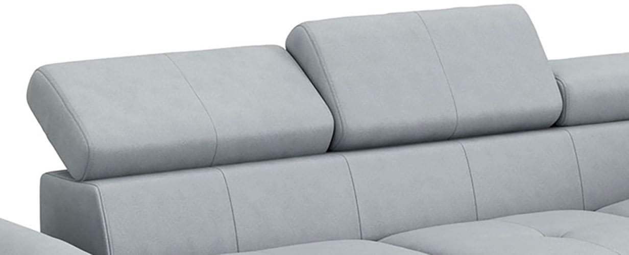 COTTA Ecksofa »Enterprise L-Form« mit Arm- & Kopfteilverstellung, wahlweise mit Bettfunktion