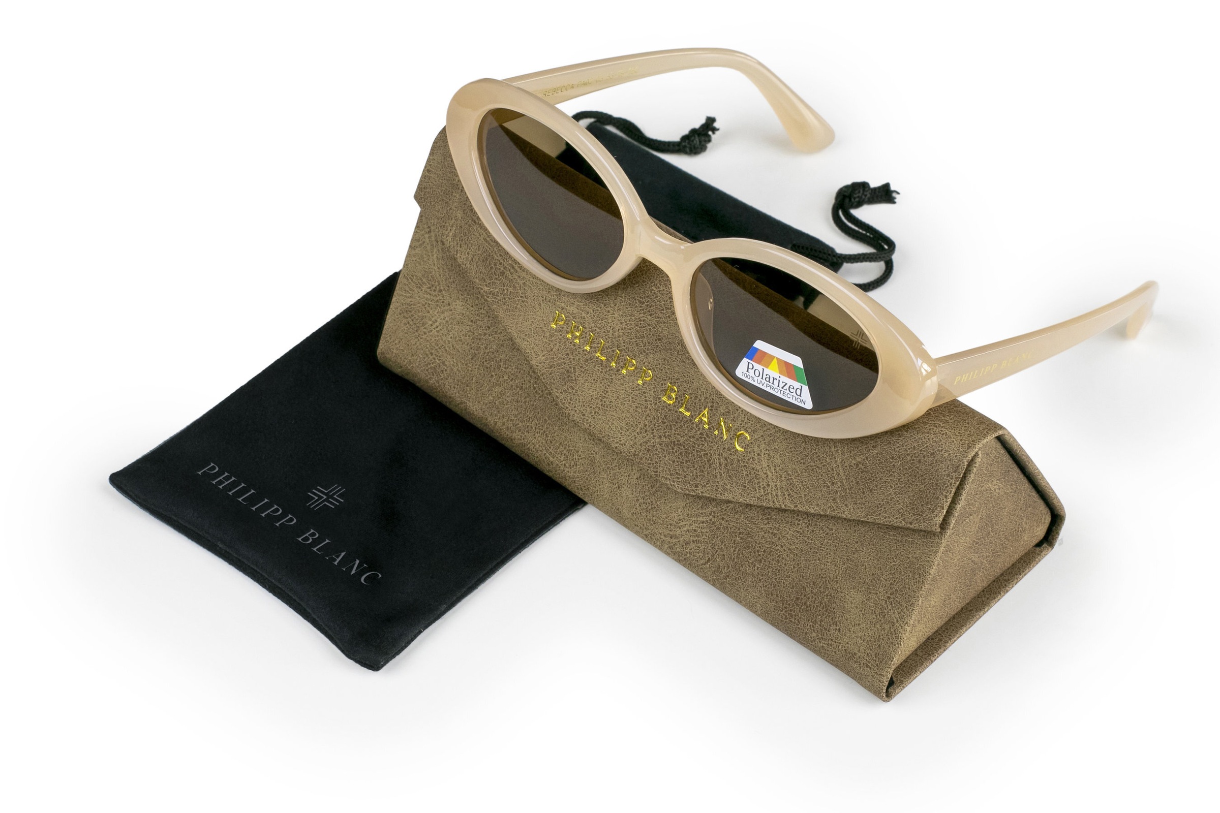 PHILIPP BLANC Sonnenbrille »PA02-03« Glas 0,74 mm, polarisierte Gläser, UV400, CAT3.0
