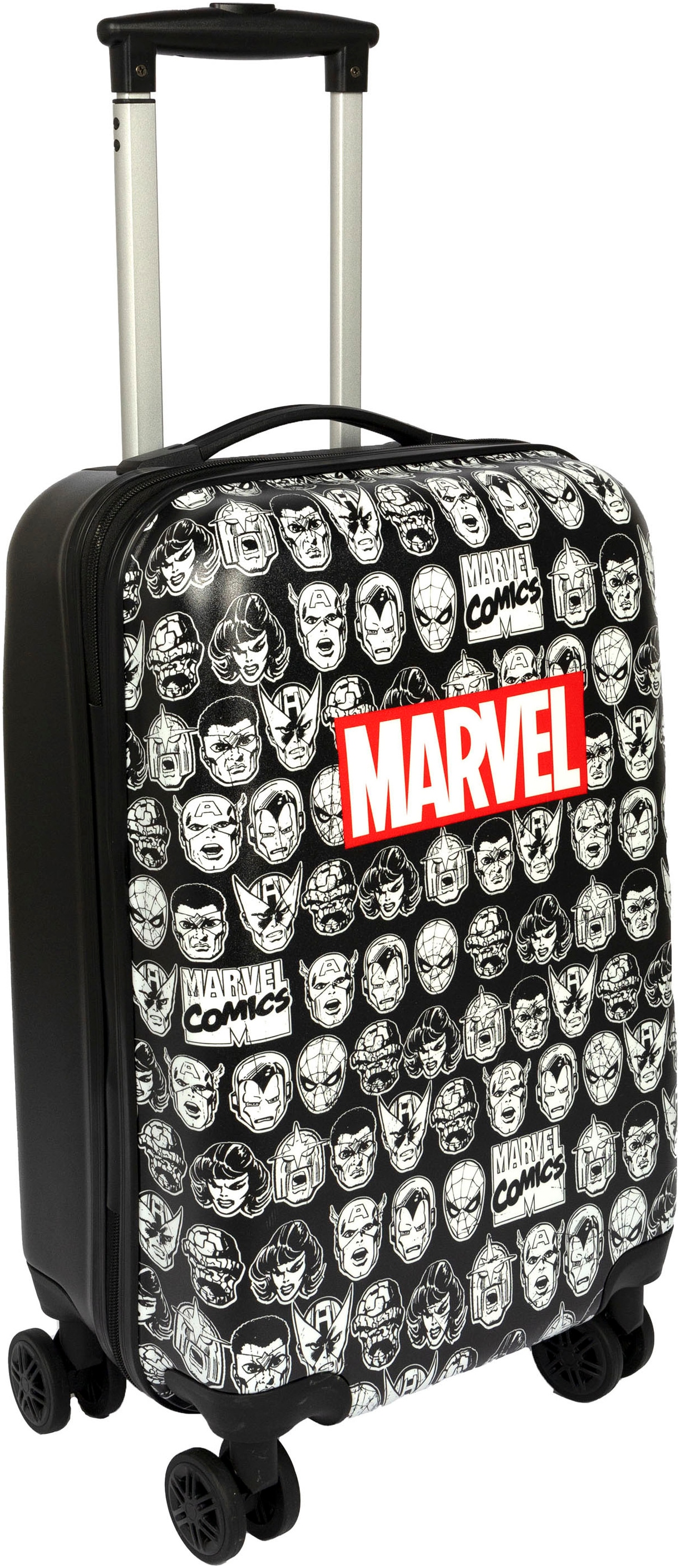 UNDERCOVER Kinderkoffer »Marvel, 59 cm«, 4 Rollen, mit TSA-Zahlenschloss