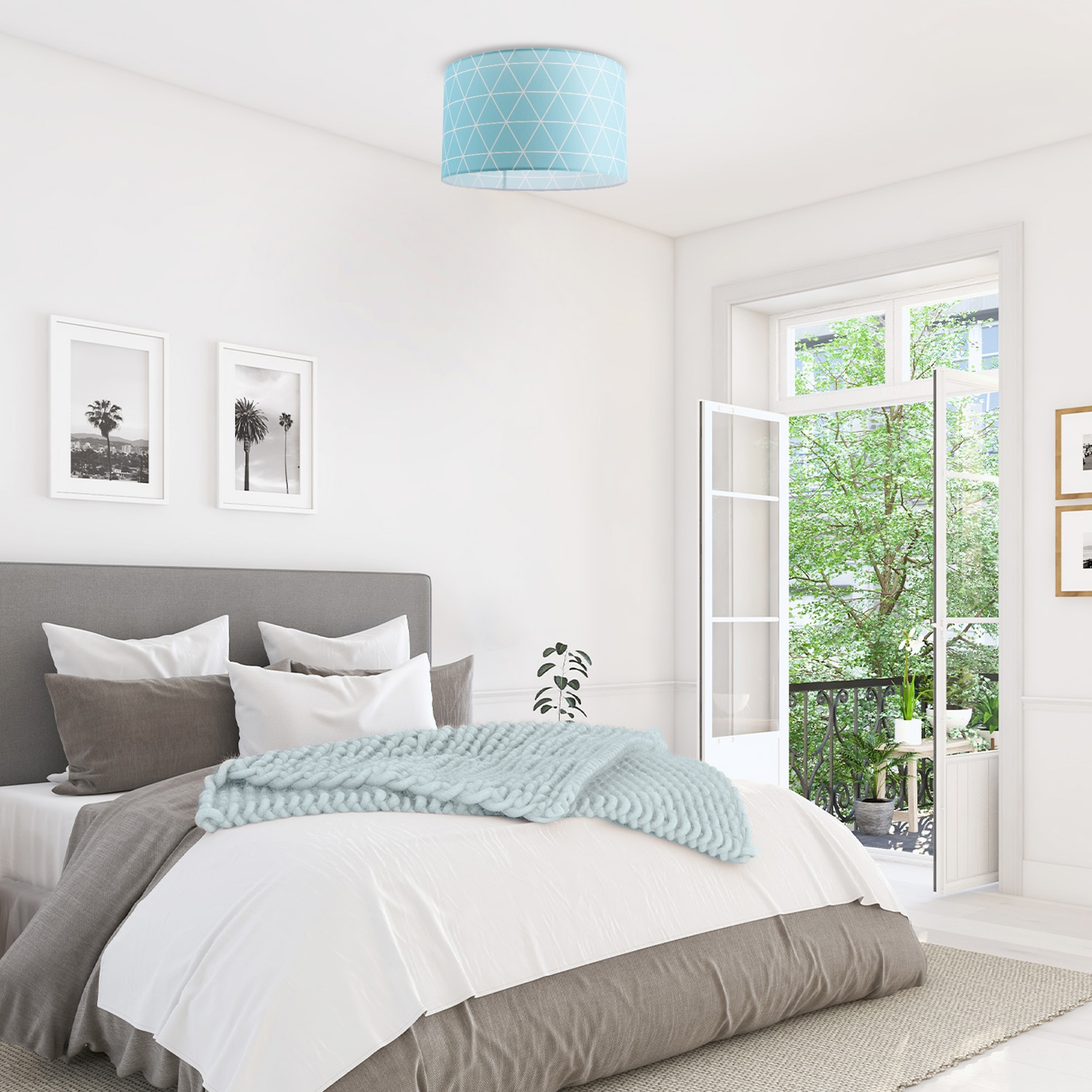 Deckenlampe »Stella Paco Schlafzimmer 1 3 E27 kaufen Deckenleuchte mit 401«, Wohnzimmer Jahren Skandi Hängelampe online Home Garantie Rauten XXL flammig-flammig, |