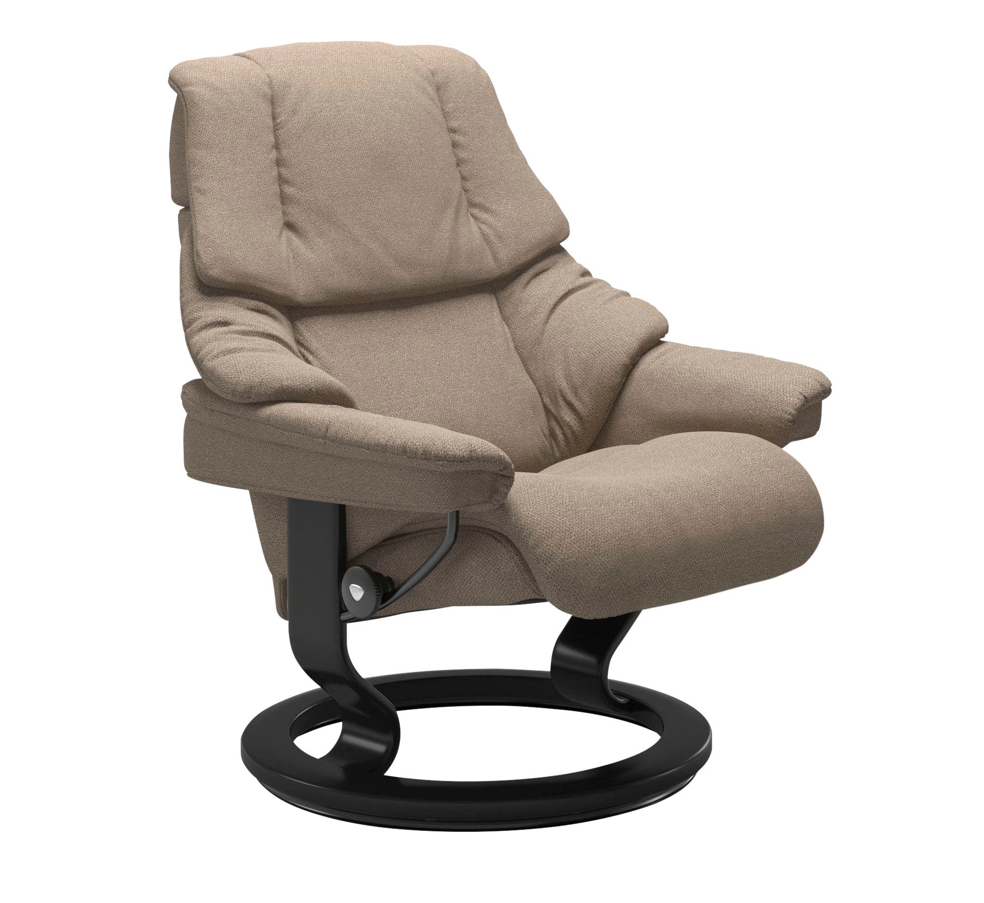 Stressless® Relaxsessel-Set »Reno«, mit Hocker, mit Classic Base, Größe S, M & L, Gestell Schwarz