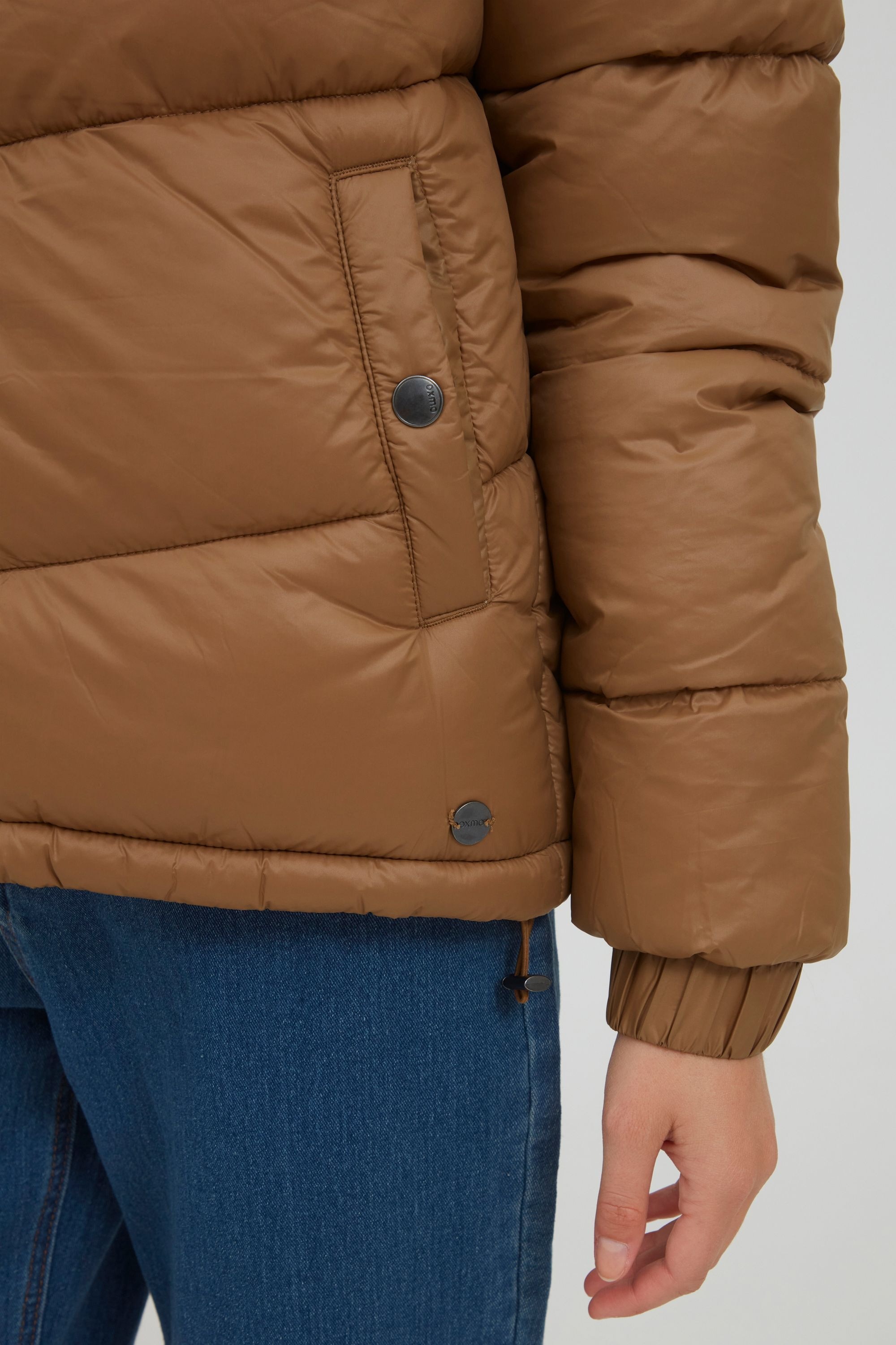 OXMO Steppjacke »Steppjacke OXTabea«, mit Kapuze