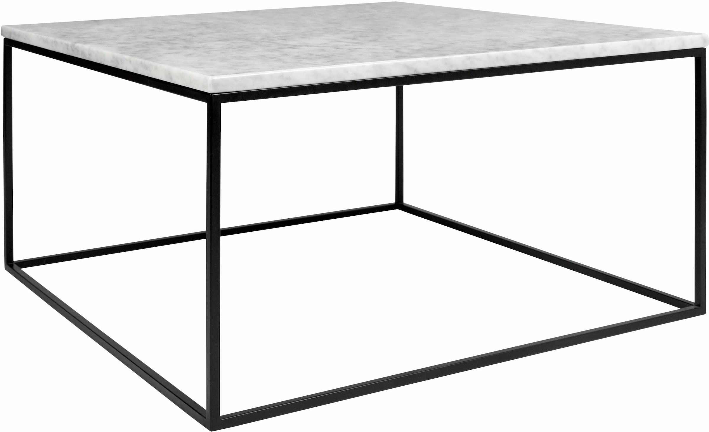 TemaHome Couchtisch »Gleam«, wahlweise aus Marmor oder Holz, Breite 75 cm