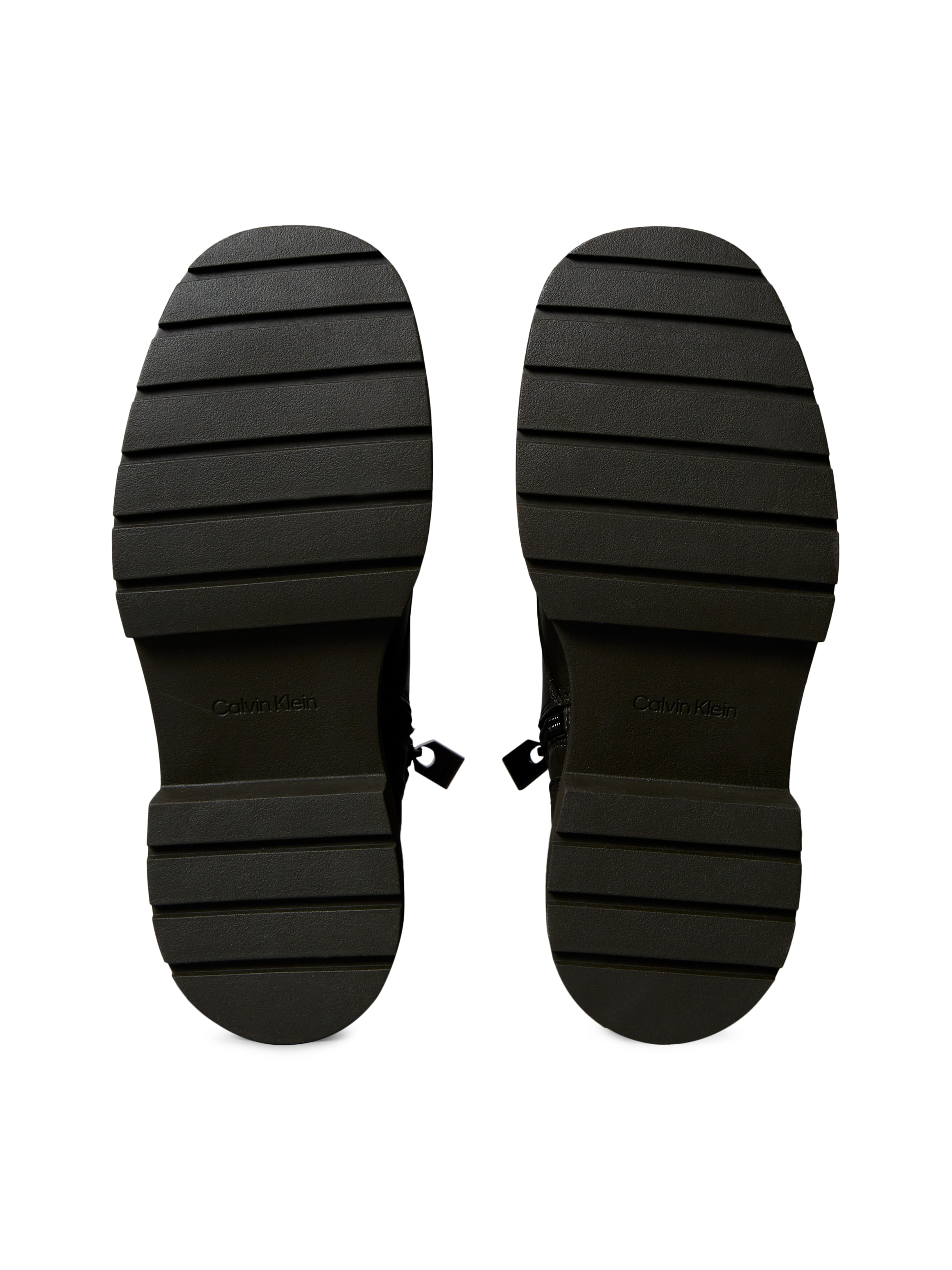 Calvin Klein Jeans Schnürboots »CHUNKY LACE UP ZIP BOOT«  Schnürstiefelette, Plateauboots, Festival, mit Anziehlasche