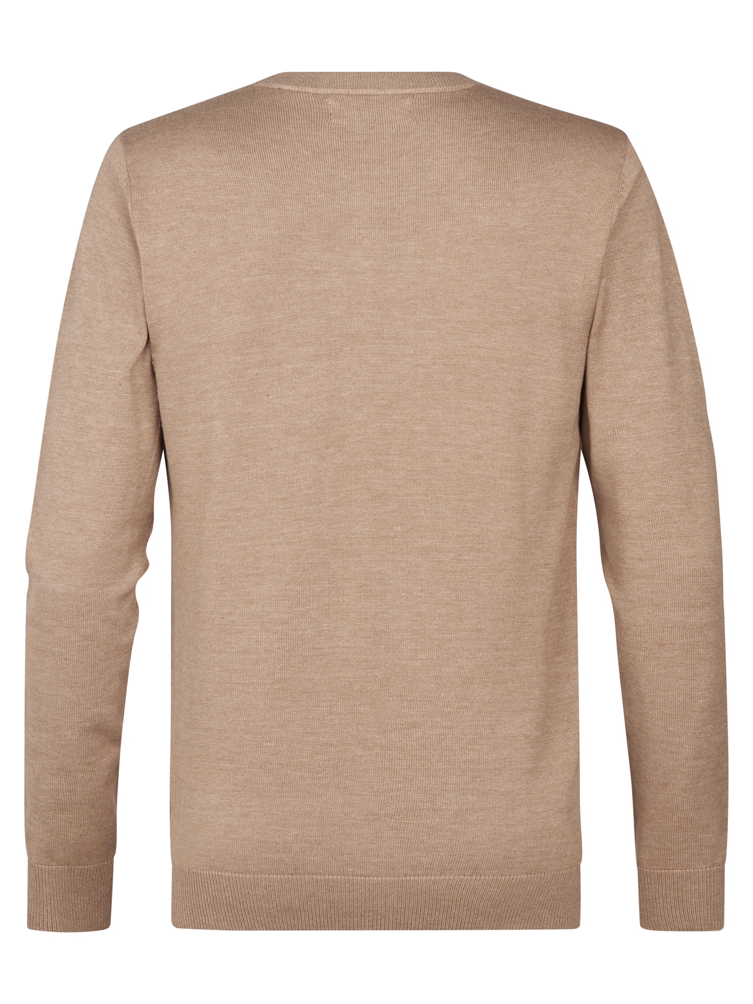 Petrol Industries V-Ausschnitt-Pullover »V-Neck Basi« Materialmix mit Baumwollanteil