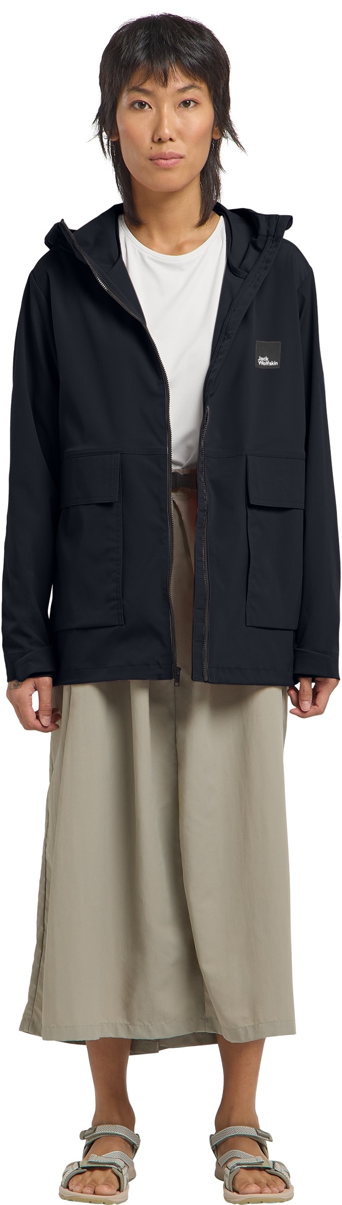 Jack Wolfskin Funktionsjacke »TERRACADE JKT W«, mit Kapuze