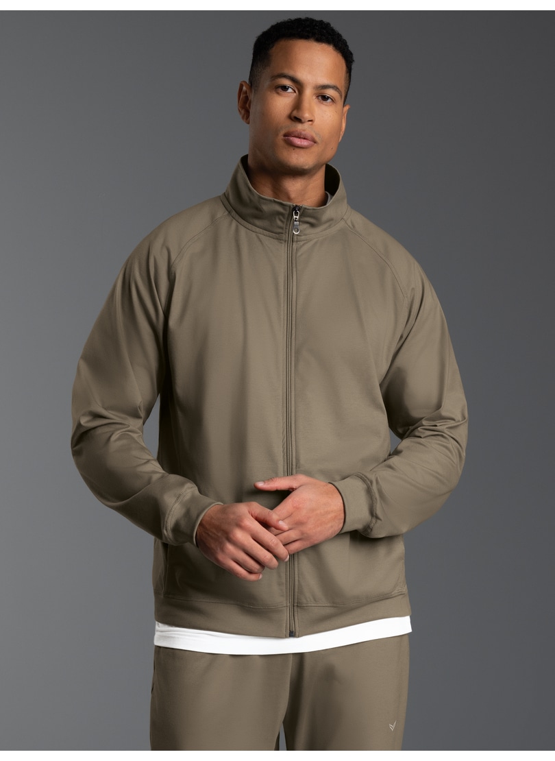 Trigema Trainingsjacke »TRIGEMA Raglanjacke« 1 Stk. tlg.