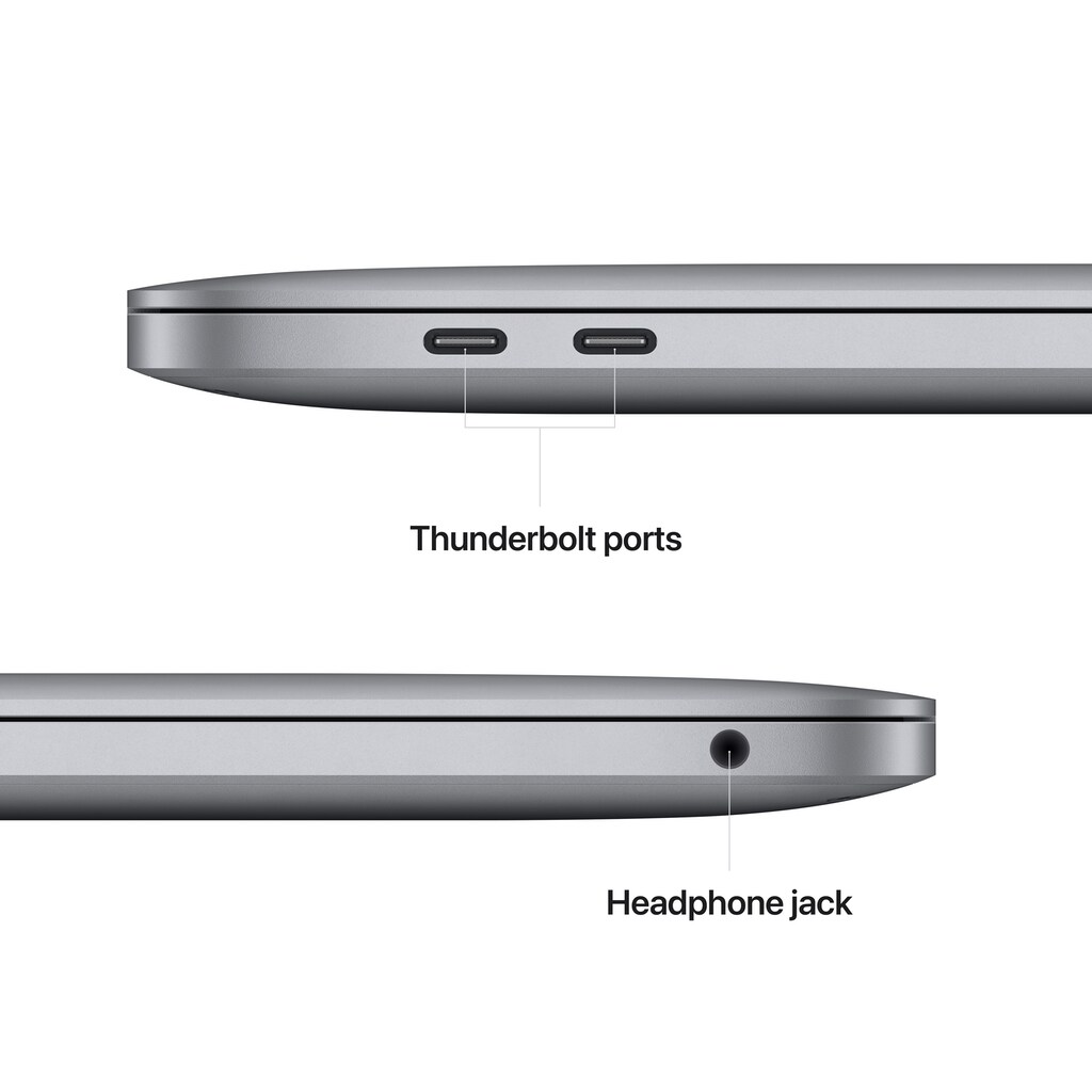 Apple Notebook »MacBook Pro (2022), 13”, mit Apple M2 Chip, 8-Core CPU und 8-Core GPU, Retina Display, 8 GB RAM«, (33,74 cm/13,3 Zoll), Apple, M2, 256 GB SSD