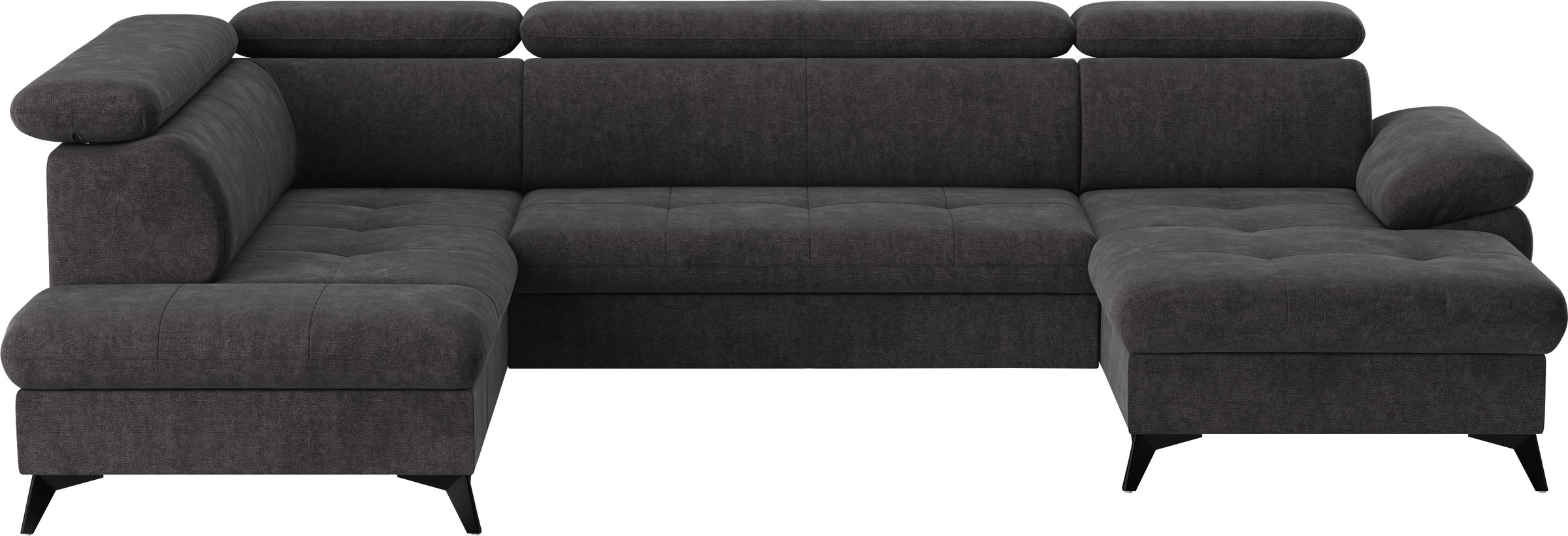 COTTA Wohnlandschaft »Hudson U-Form« mit Kopfteilverstellung, wahlweise mit Bettfunktion & Bettkasten