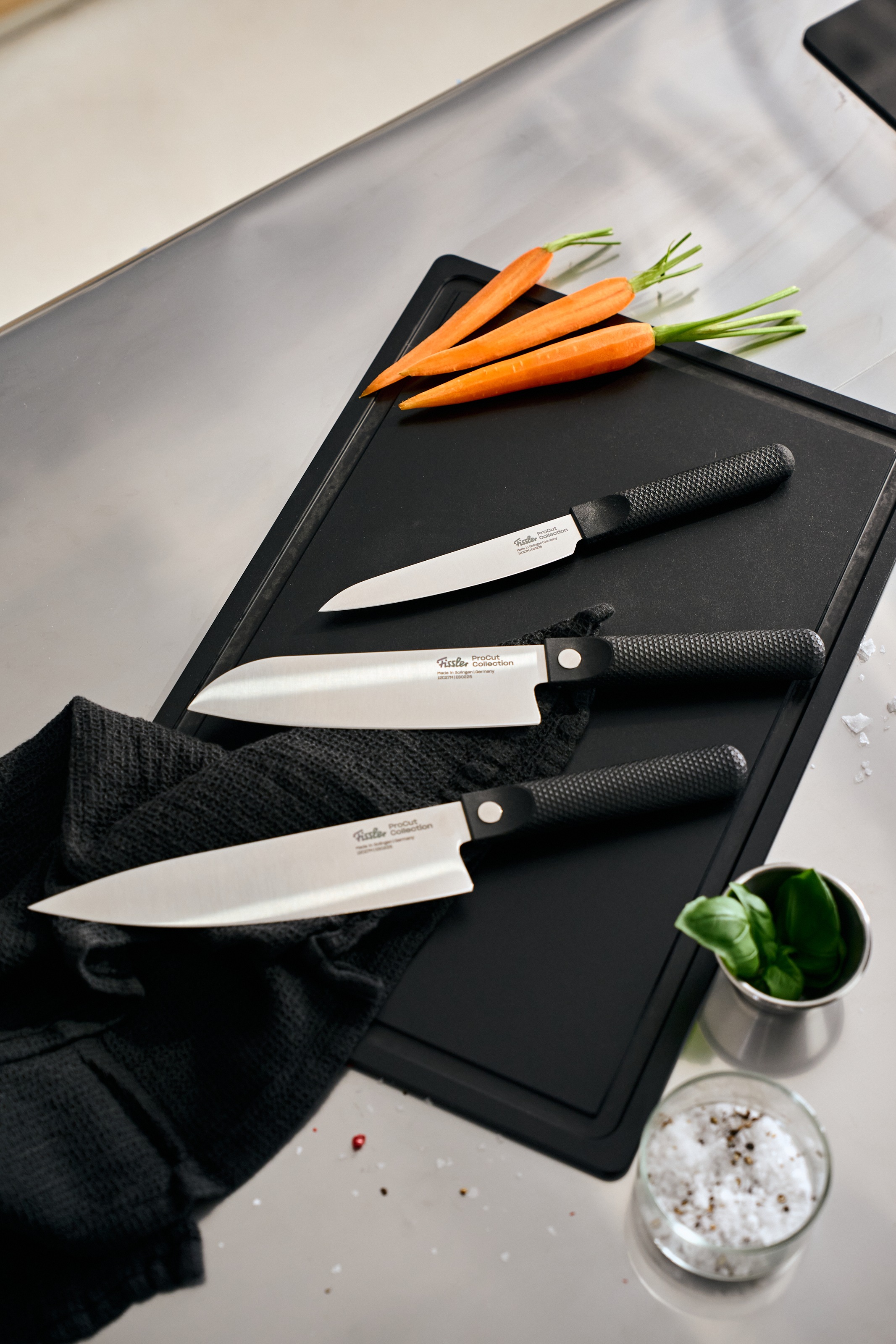 Fissler Messer-Set »ProcCut Collection« Made in Germany , handgeschliffen , 12C27M Spezialmesserstahl