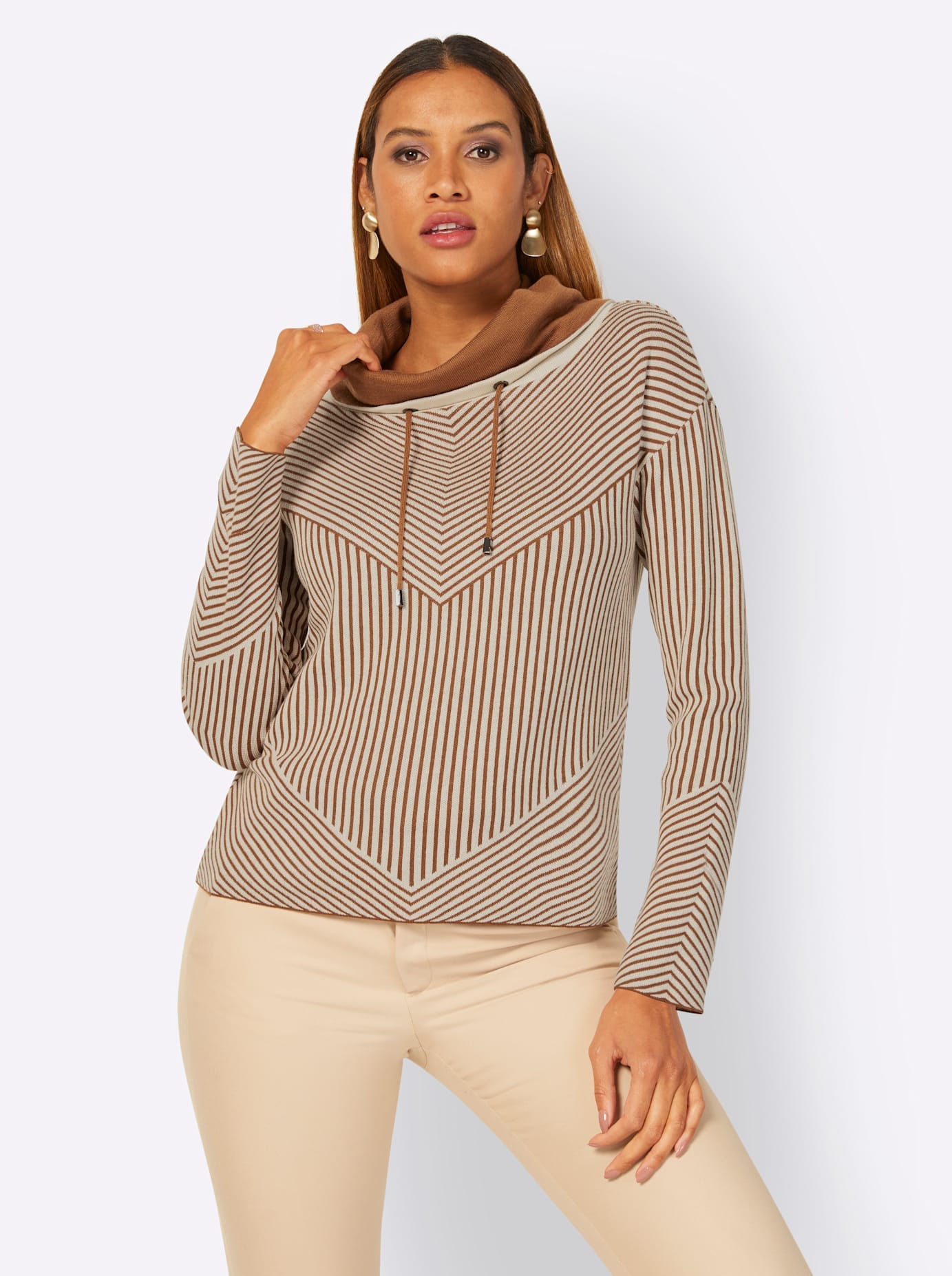 creation L Rollkragenpullover »Pullover«