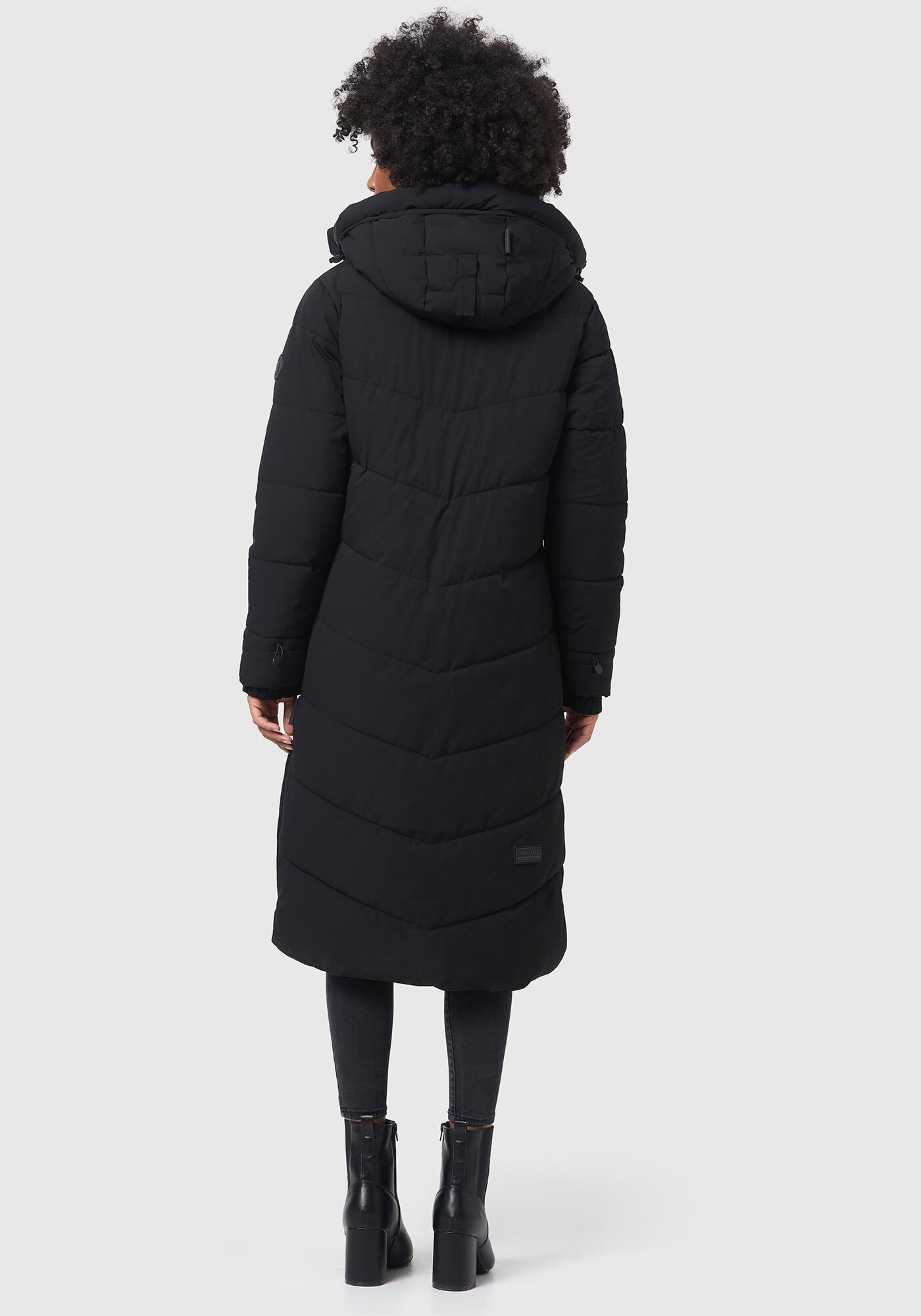 Marikoo Winterjacke »Marikoo Benikoo Damen lange Winterjacke B949«