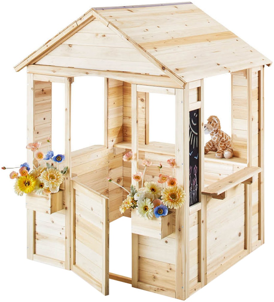 Pinolino® Spielhaus »Knut, natur« für Draußen