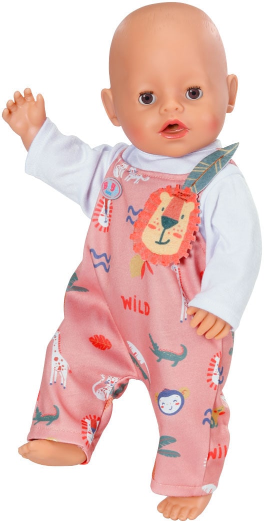 Baby Born Puppenkleidung »Dschungel Strampler, 43 cm«, mit Kleiderbügel