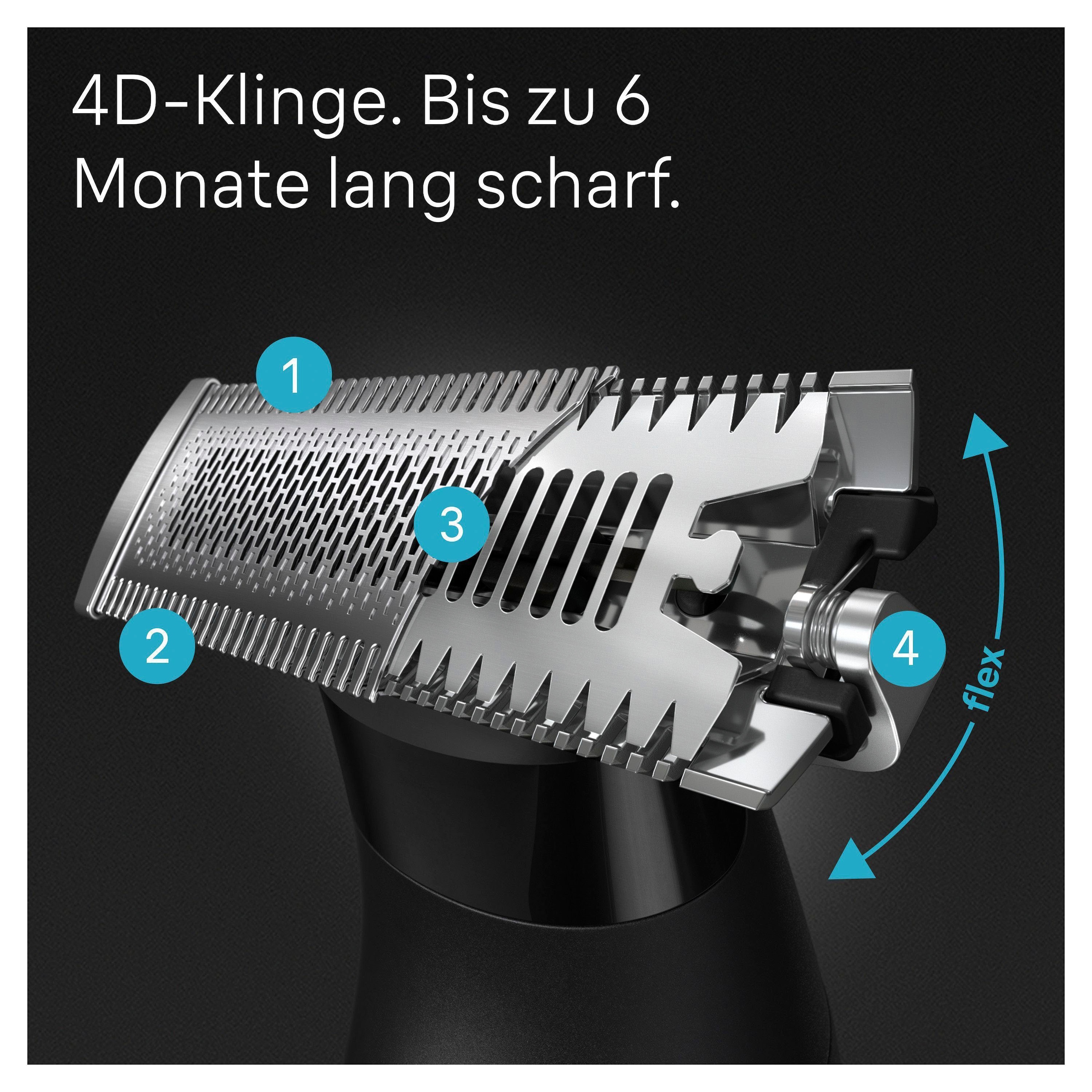 Braun Haarschneider »Series X XT5200«, wasserdicht, 4D-Flex-Klinge
