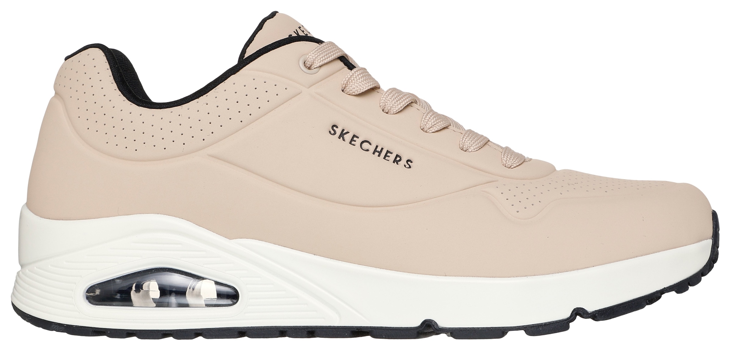 Skechers Sneaker »Uno - Stand on Air«  Freizeitschuh, Halbschuh, Schnürschuh mit Air-Cooled Memory Foam