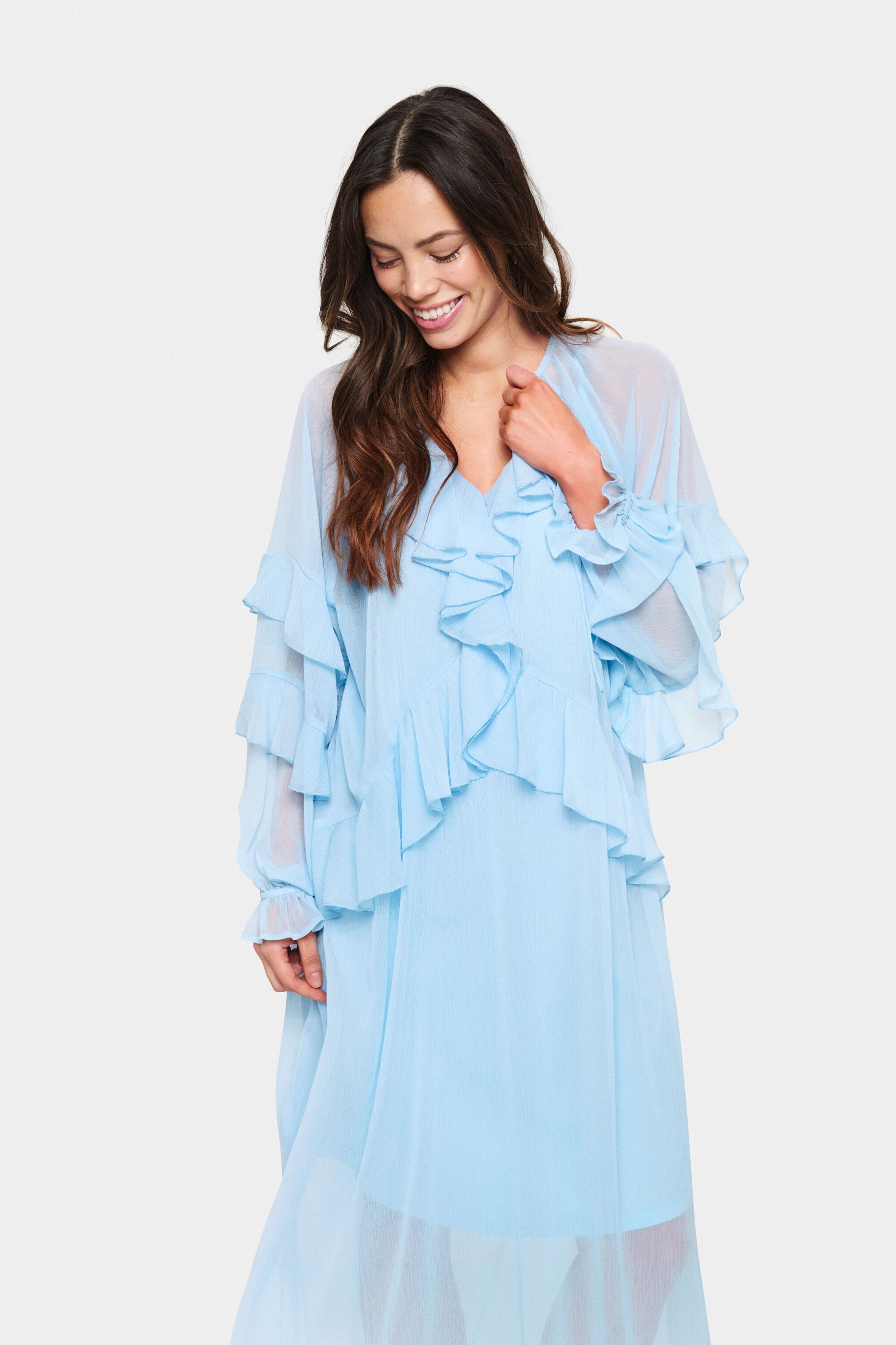 Saint Tropez Midikleid »Kleid JacelynSZ«