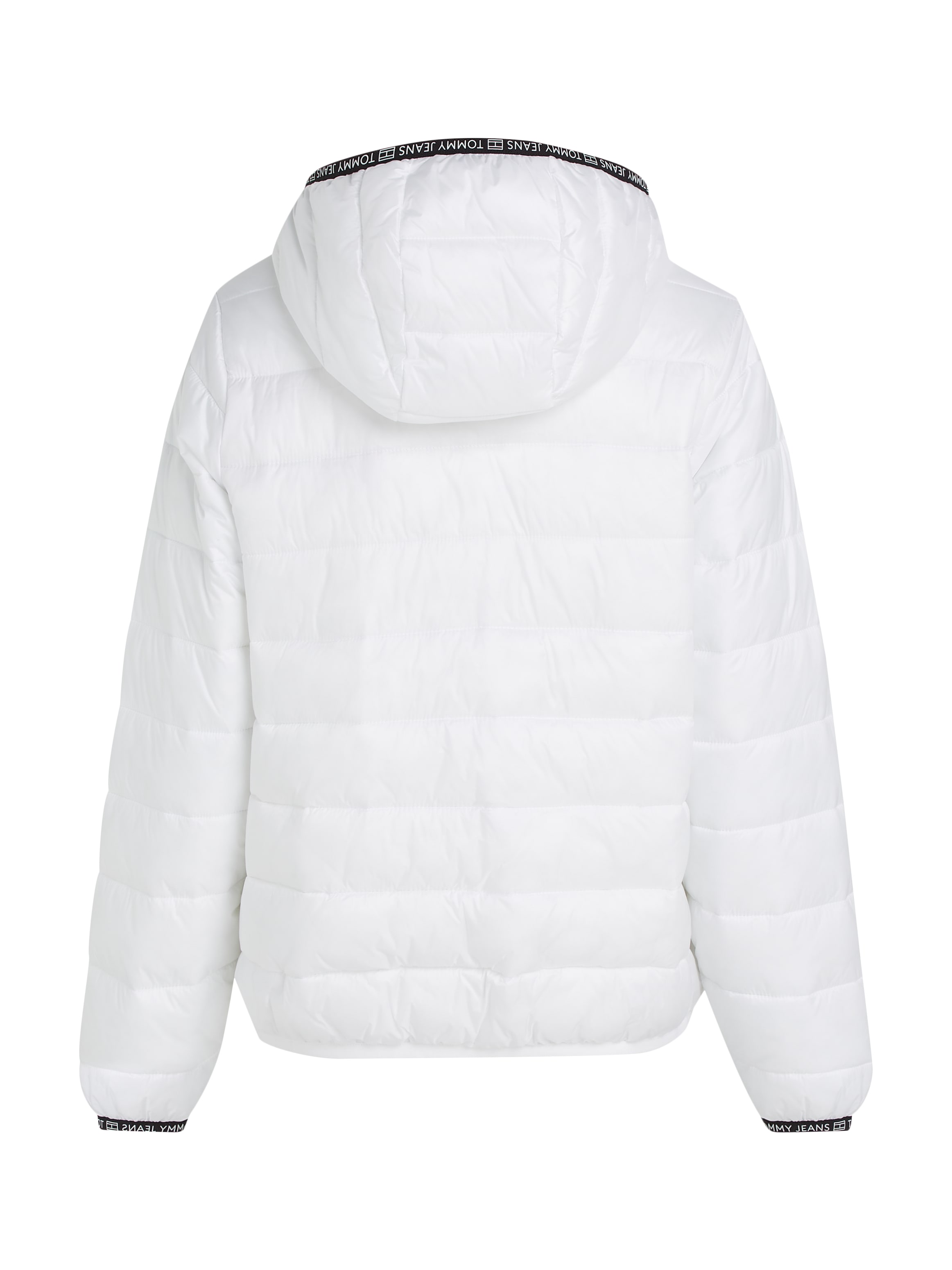 Tommy Jeans Steppjacke »TJW QUILTED TAPE HOOD JACKET EXT«, mit Kapuze, mit Kapuze