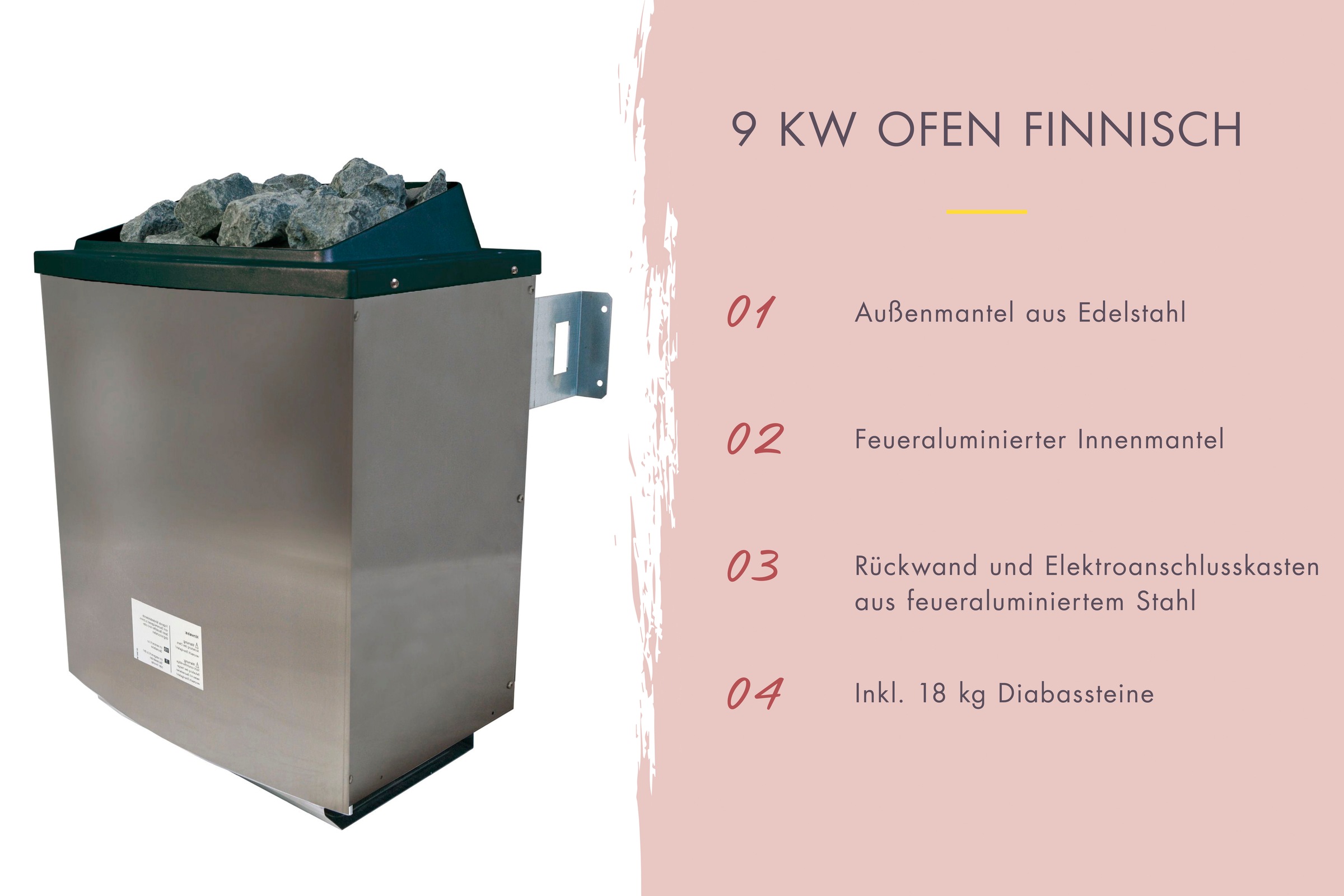 welltime Sauna »Trixi«, besonders stabile nordische Fichte, für bis zu 3 Personen