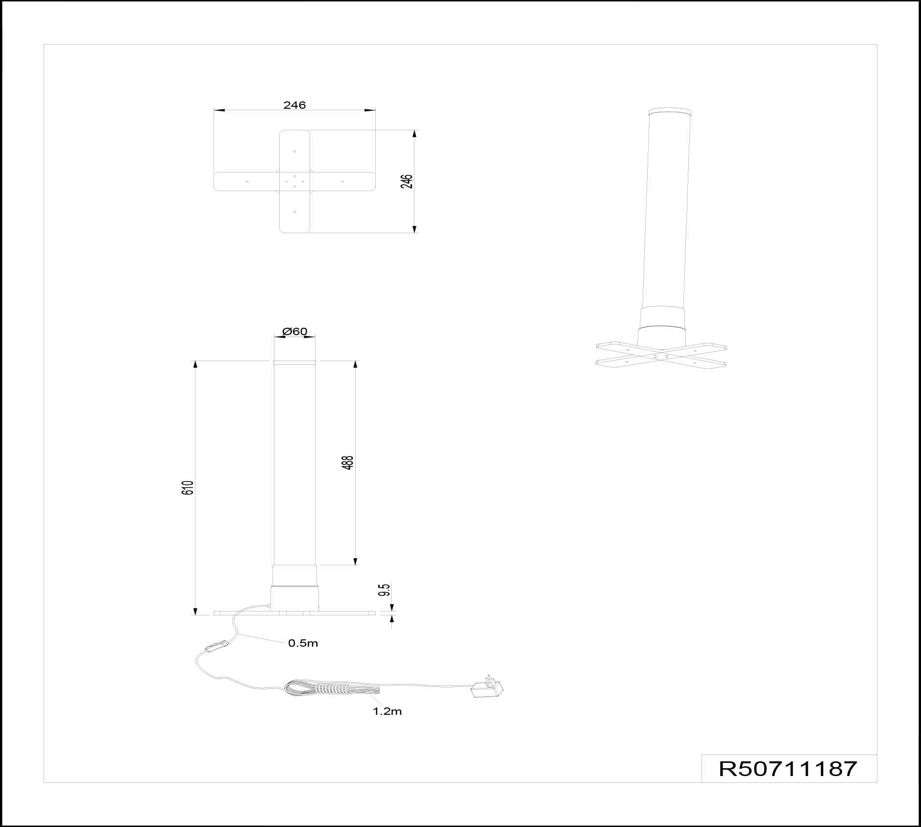 TRIO Leuchten LED Tischleuchte kaufen Wassersäule, mit Schlafzimmer RGB-Farbwechsler, Jahren 3 »Motion«, online Garantie | XXL Dekoleuchte, flammig-flammig, 1 Wohnzimmer