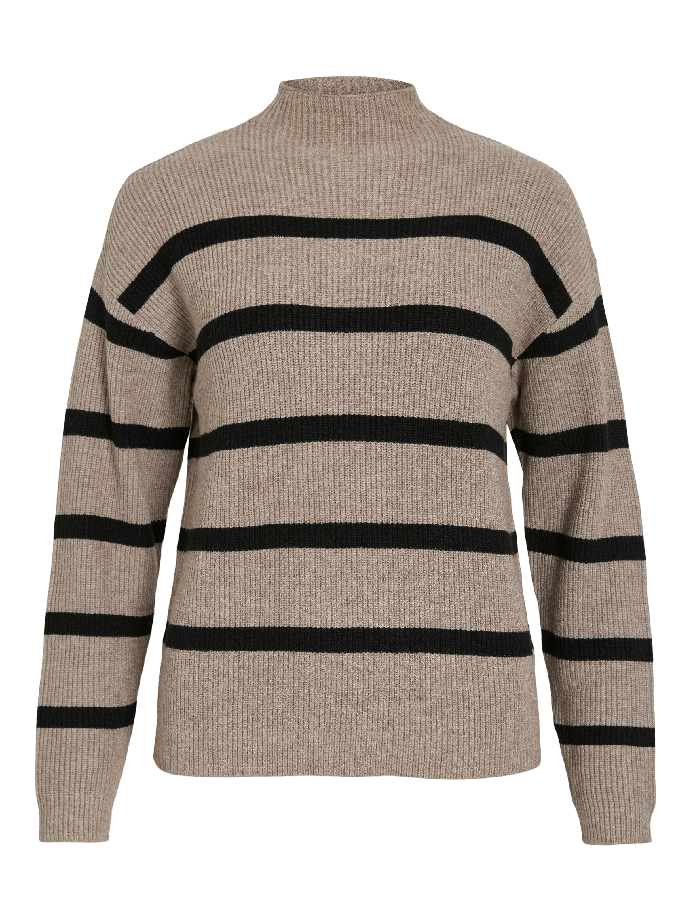 Vila Stehkragenpullover »VIRIL MOCKNECK L/S  KNIT RIB TOP 2- NOOS«