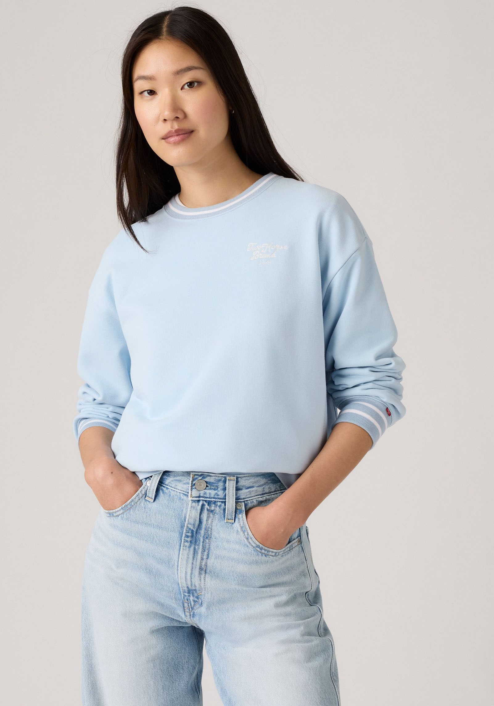 Levi's® Sweatshirt »GR HERITAGE SPORT«, mit Stickerei im Front- und Rückenbereich