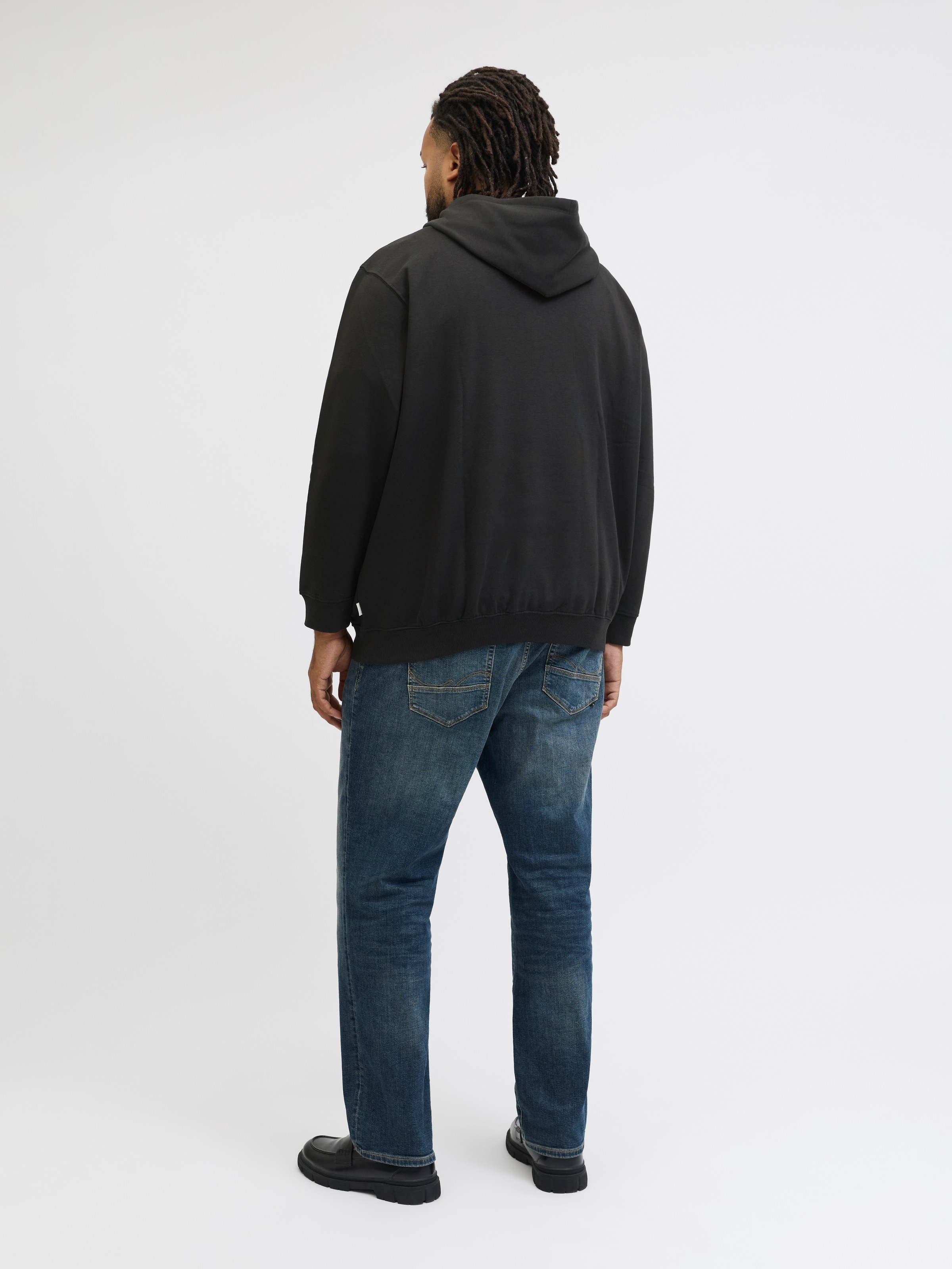 Jack & Jones PlusSize Kapuzensweatshirt »JORINWOOD BLOCK BRANDING SWEAT HOO PLS«
