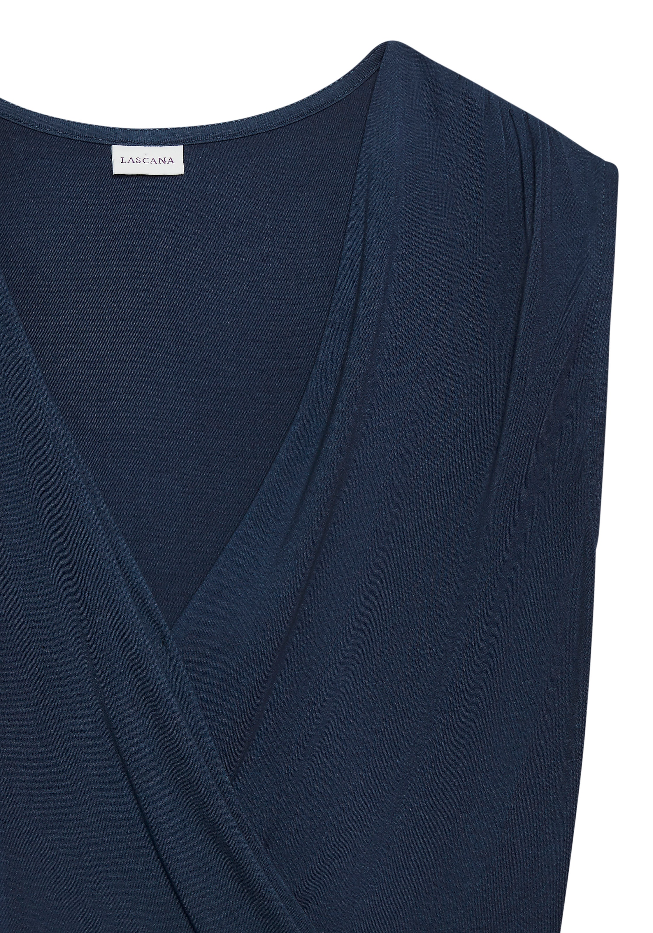 LASCANA Shirttop, mit dezenten Raffungen an der Schulter, elastisches Damentop