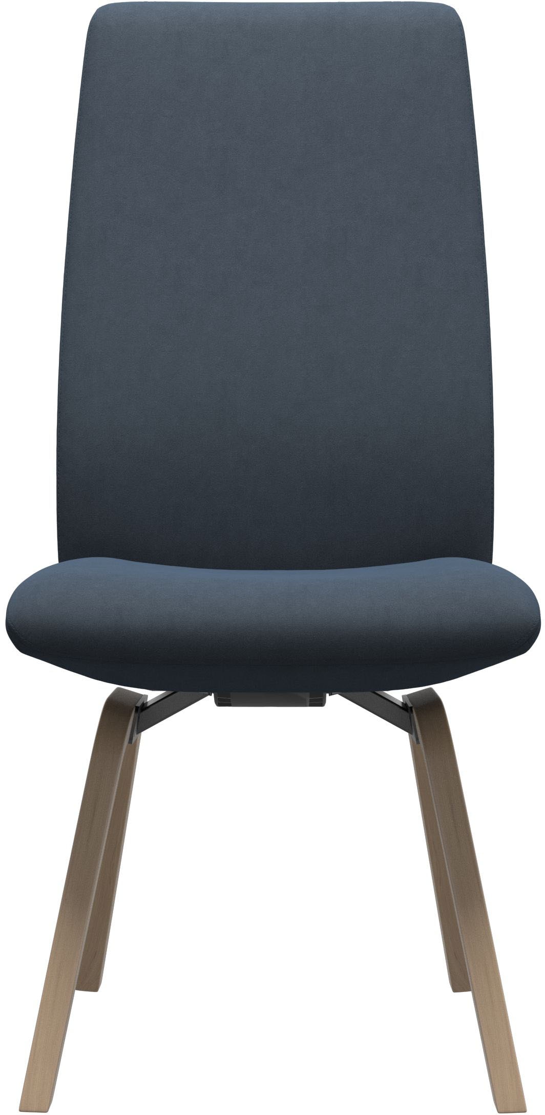 Stressless® Polsterstuhl »Laurel« () Microfaser DINAMICA High Back, Größe L, mit schräggestellten Beinen in Eiche natur